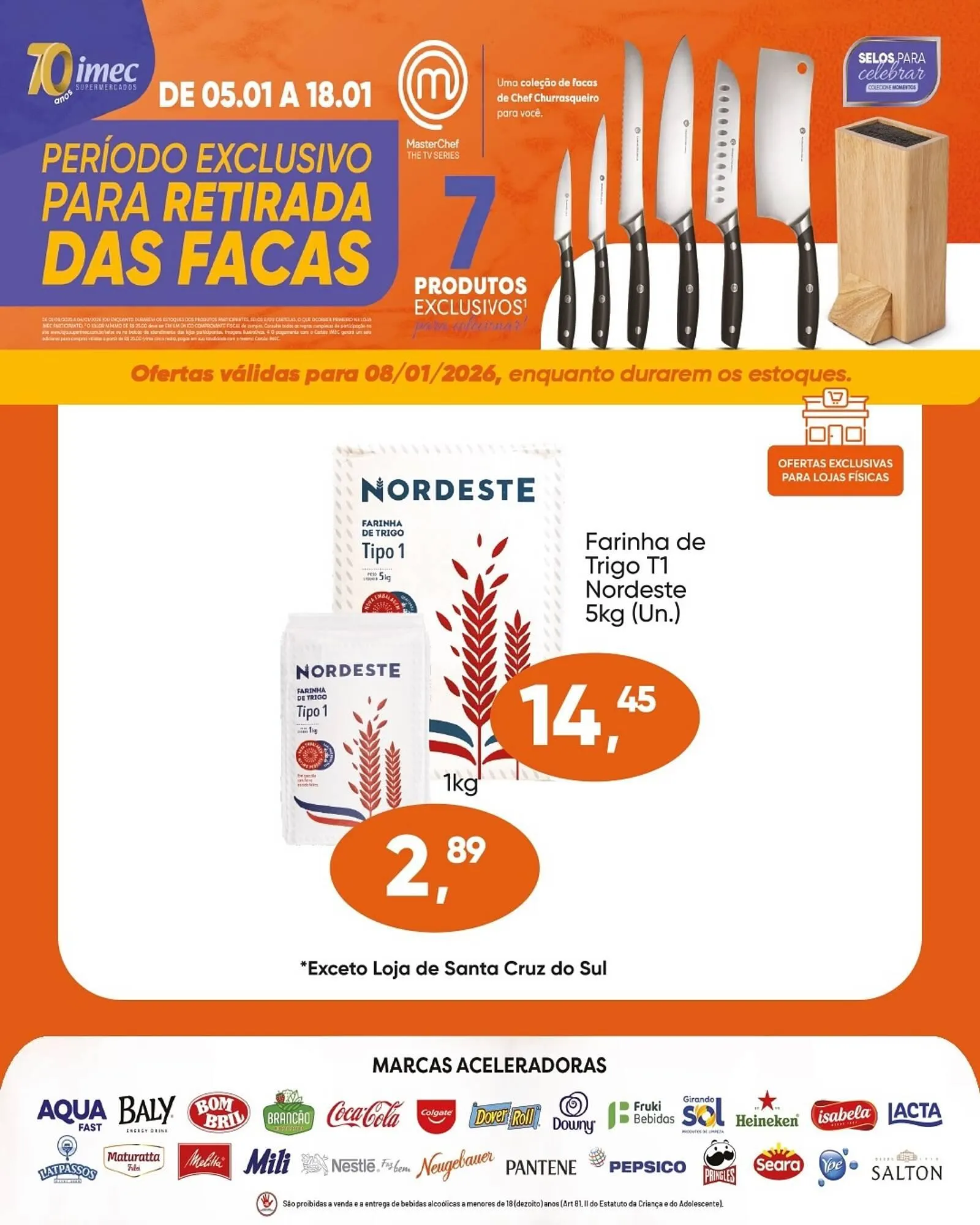 Encarte de Catálogo Imec Supermercados 8 de janeiro até 8 de janeiro 2026 - Pagina 1