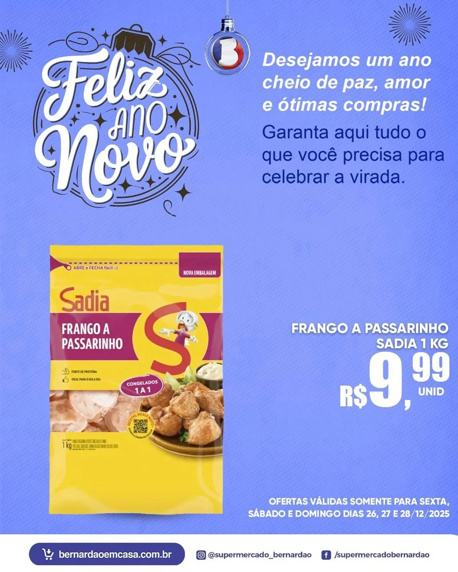 Encarte de Catálogo Supermercado Bernardão 26 de dezembro até 28 de dezembro 2025 - Pagina 7