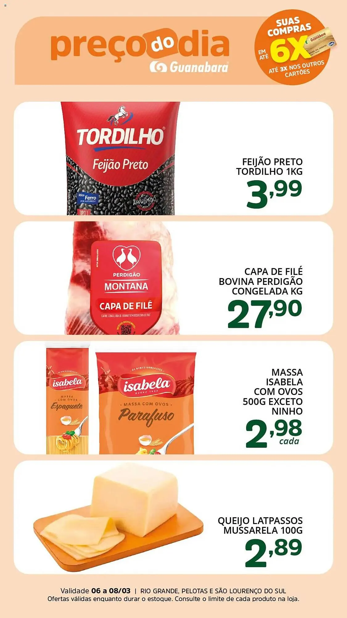 Encarte de Encarte Supermercados Guanabara 6 de março até 8 de março 2026 - Pagina 3