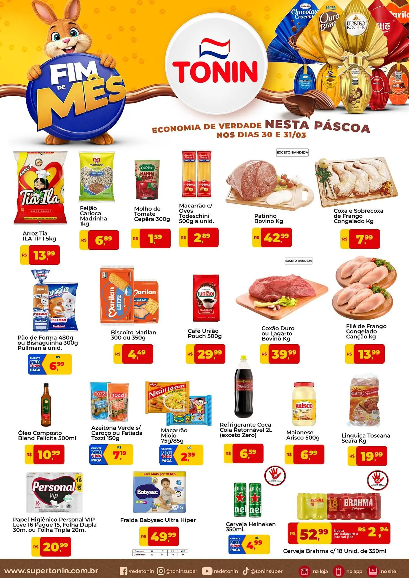 Encarte de Catálogo Tonin Superatacado 30 de março até 31 de março 2026 - Pagina 1