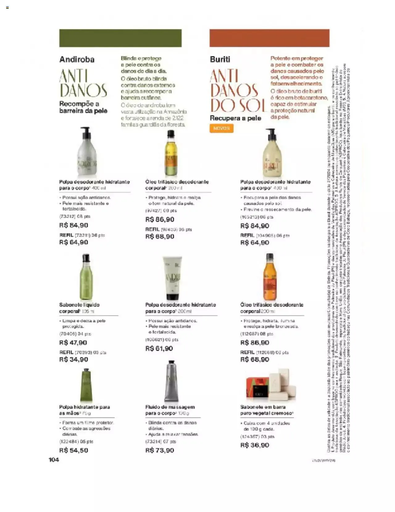 Encarte de Natura - Ciclo 02/2024 1 de fevereiro até 3 de fevereiro 2024 - Pagina 104