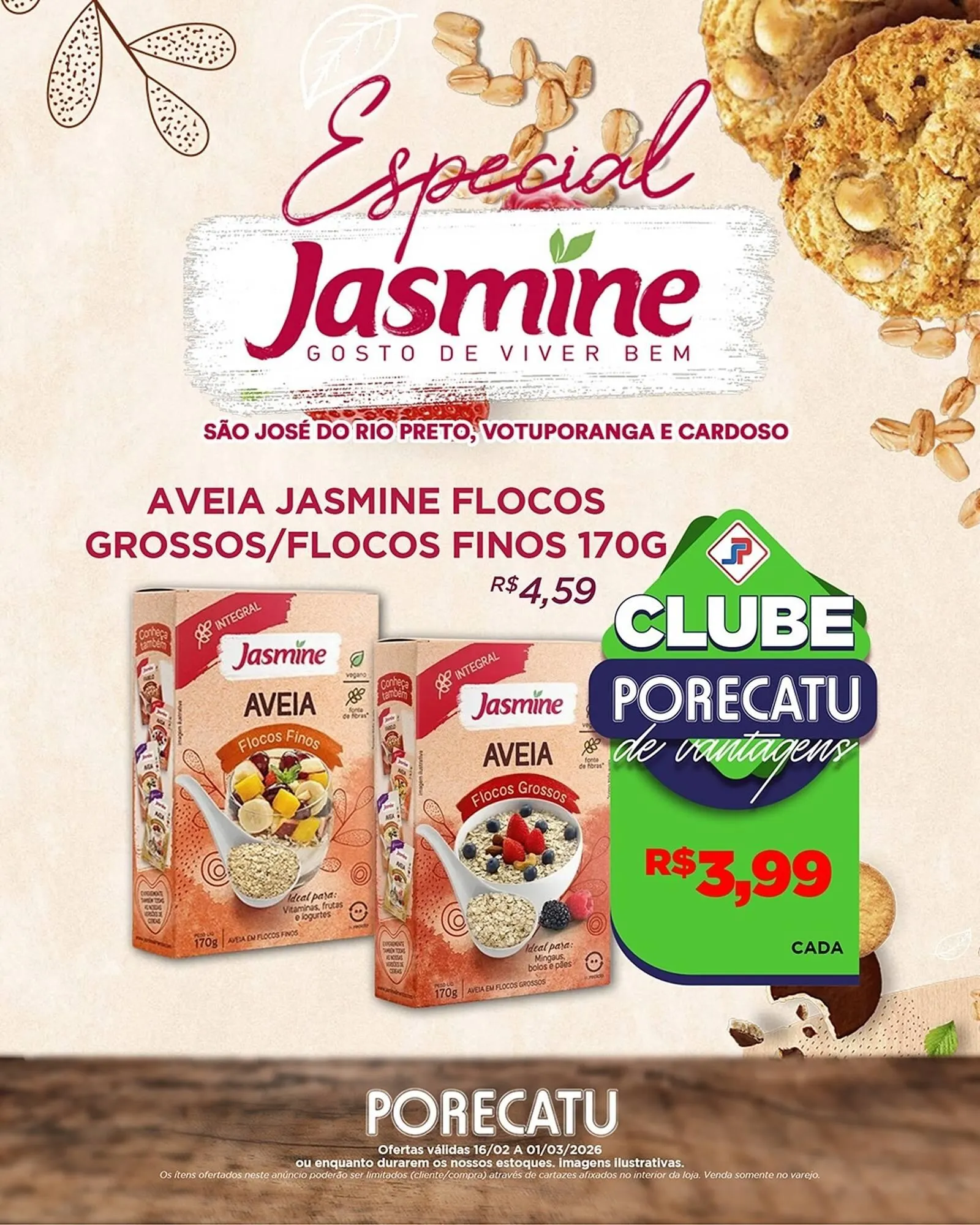 Encarte de Catálogo Supermercado Porecatu 16 de fevereiro até 1 de março 2026 - Pagina 2