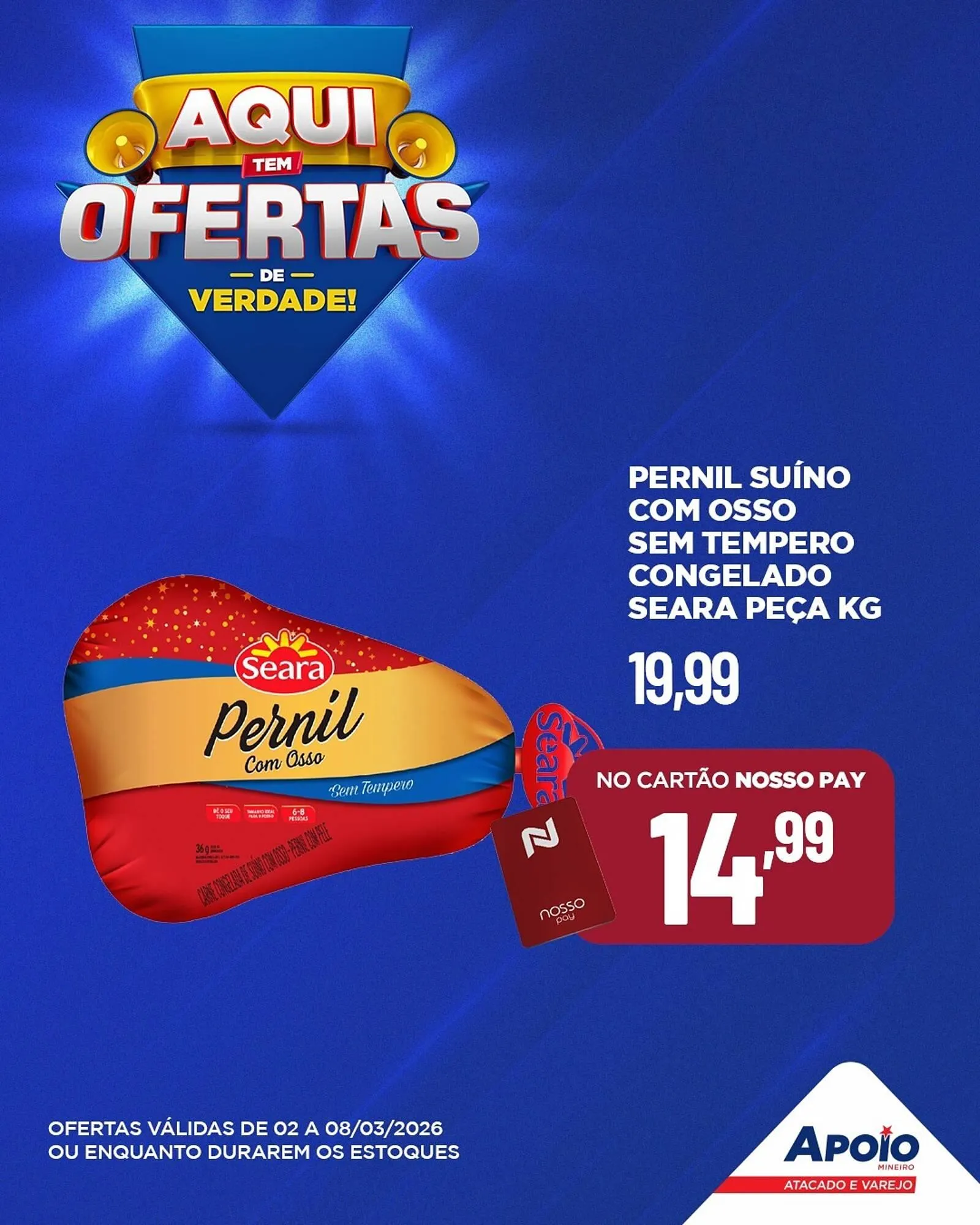 Encarte de Folheto Apoio Mineiro 4 de março até 8 de março 2026 - Pagina 1