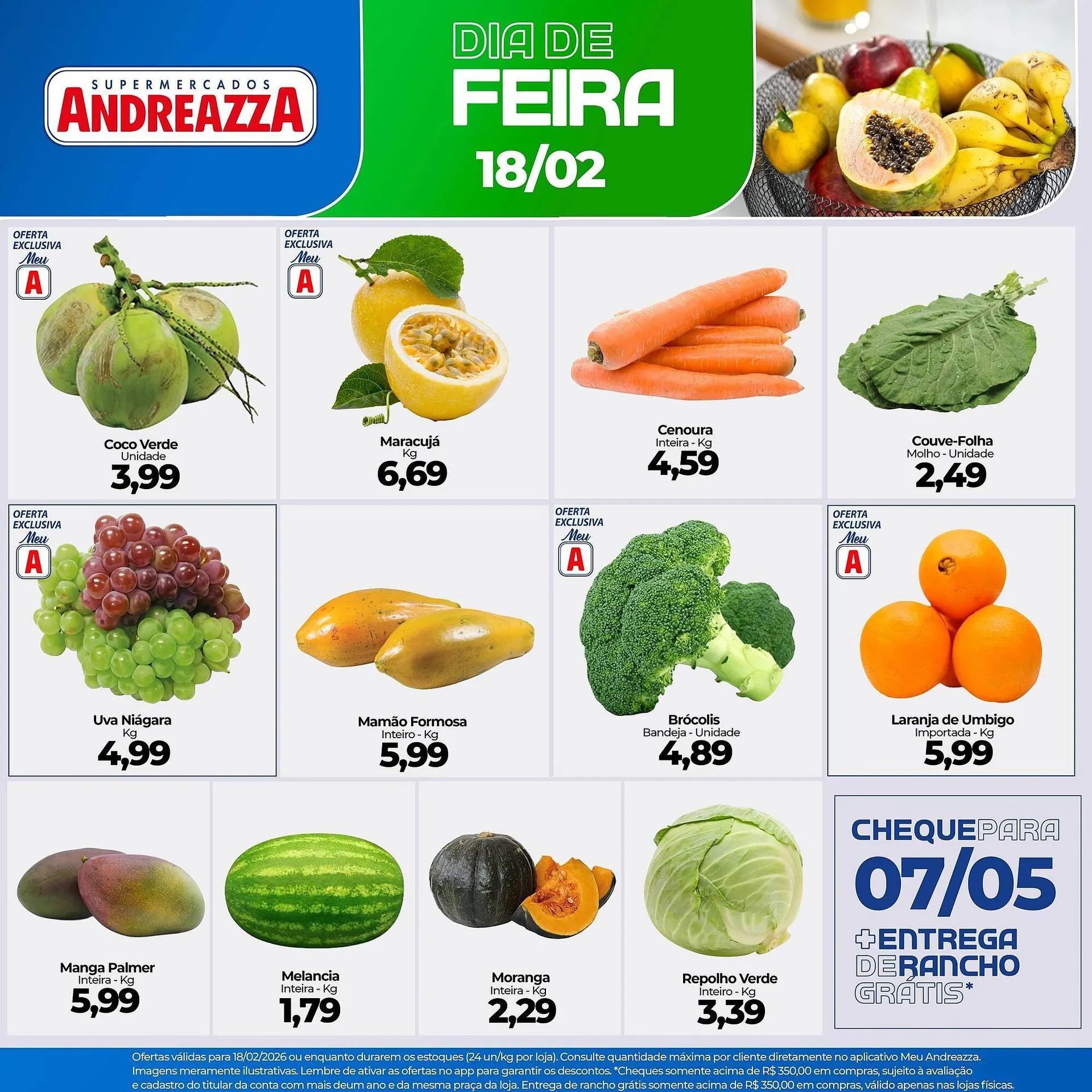Encarte de Catálogo Supermercados Andreazza 18 de fevereiro até 18 de fevereiro 2026 - Pagina 2