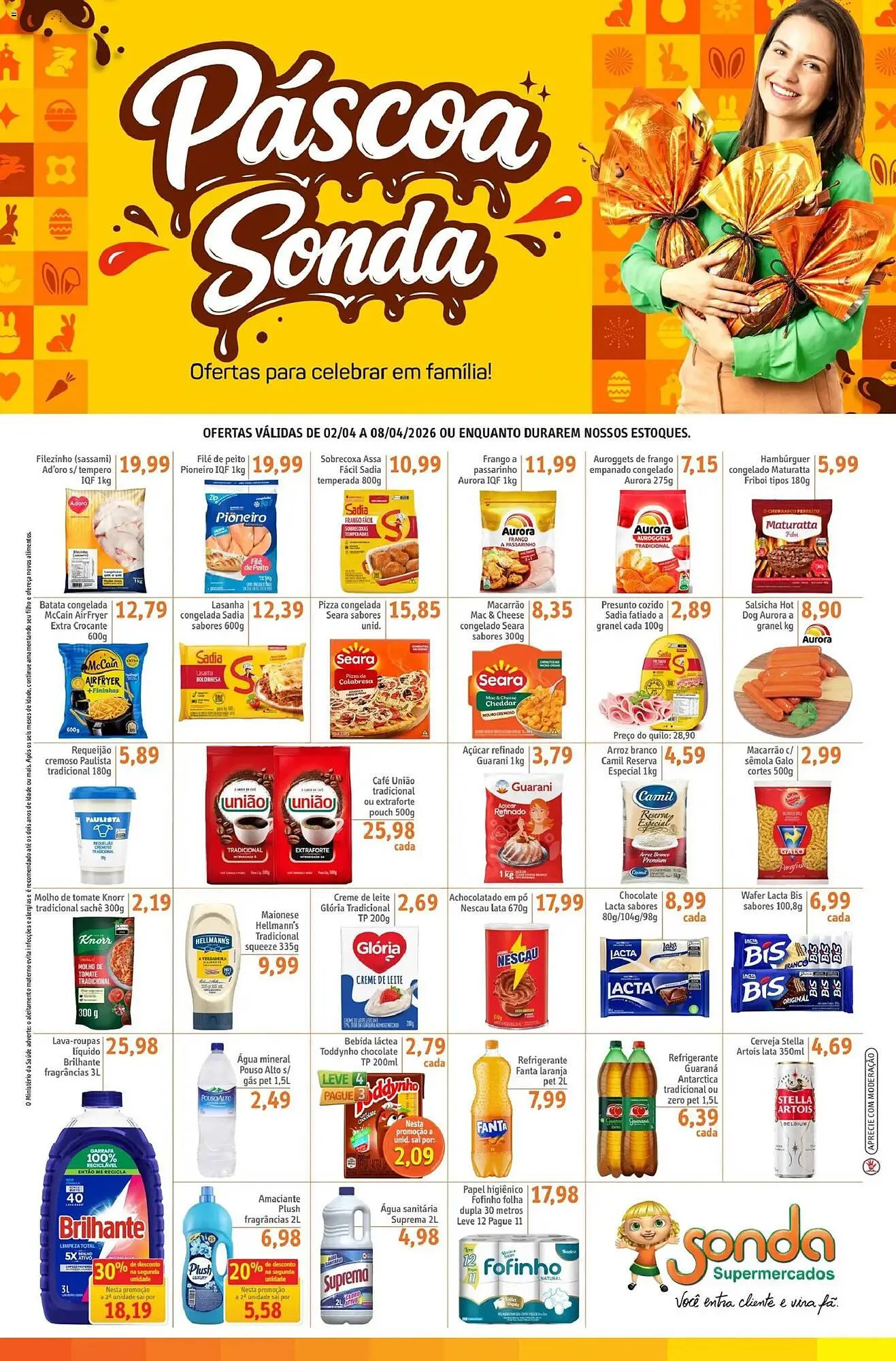 Encarte de Folheto Sonda 2 de abril até 8 de abril 2026 - Pagina 1