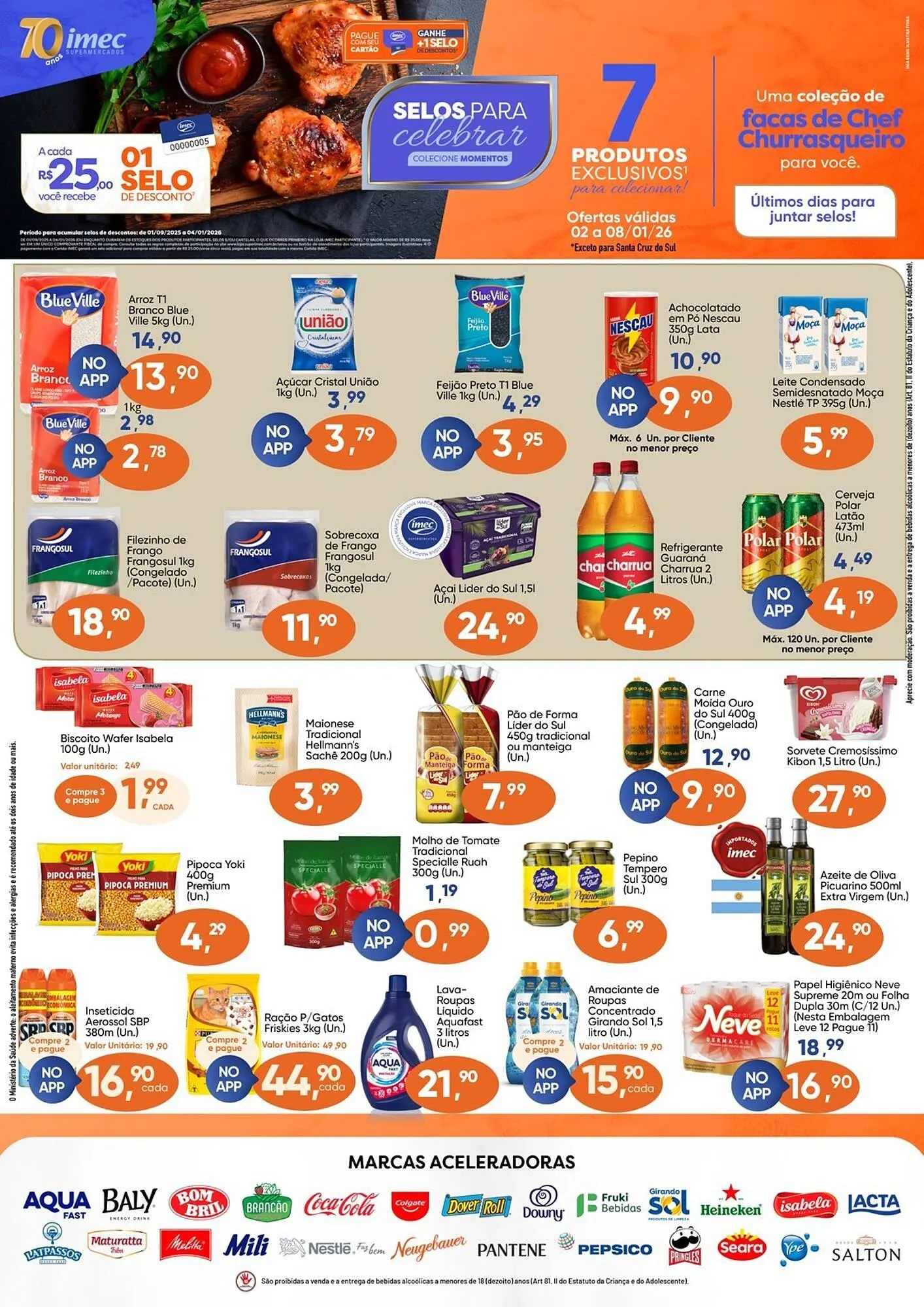 Encarte de Catálogo Imec Supermercados 2 de janeiro até 8 de janeiro 2026 - Pagina 1