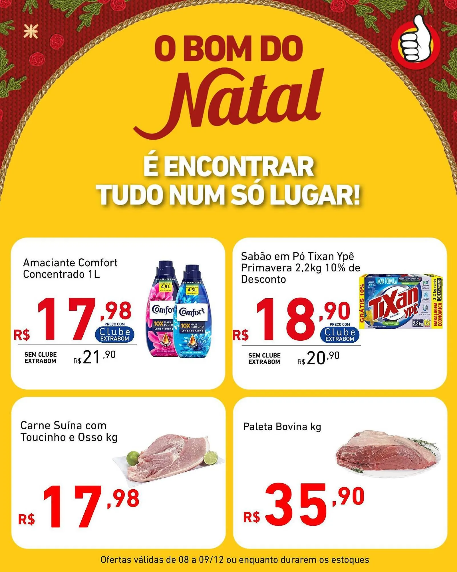 Encarte de Catálogo Extrabom Supermercados 8 de dezembro até 9 de dezembro 2025 - Pagina 3