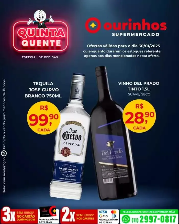 Encarte de Ofertas Ourinhos Hipermercado 30 de janeiro até 31 de janeiro 2025 - Pagina 8