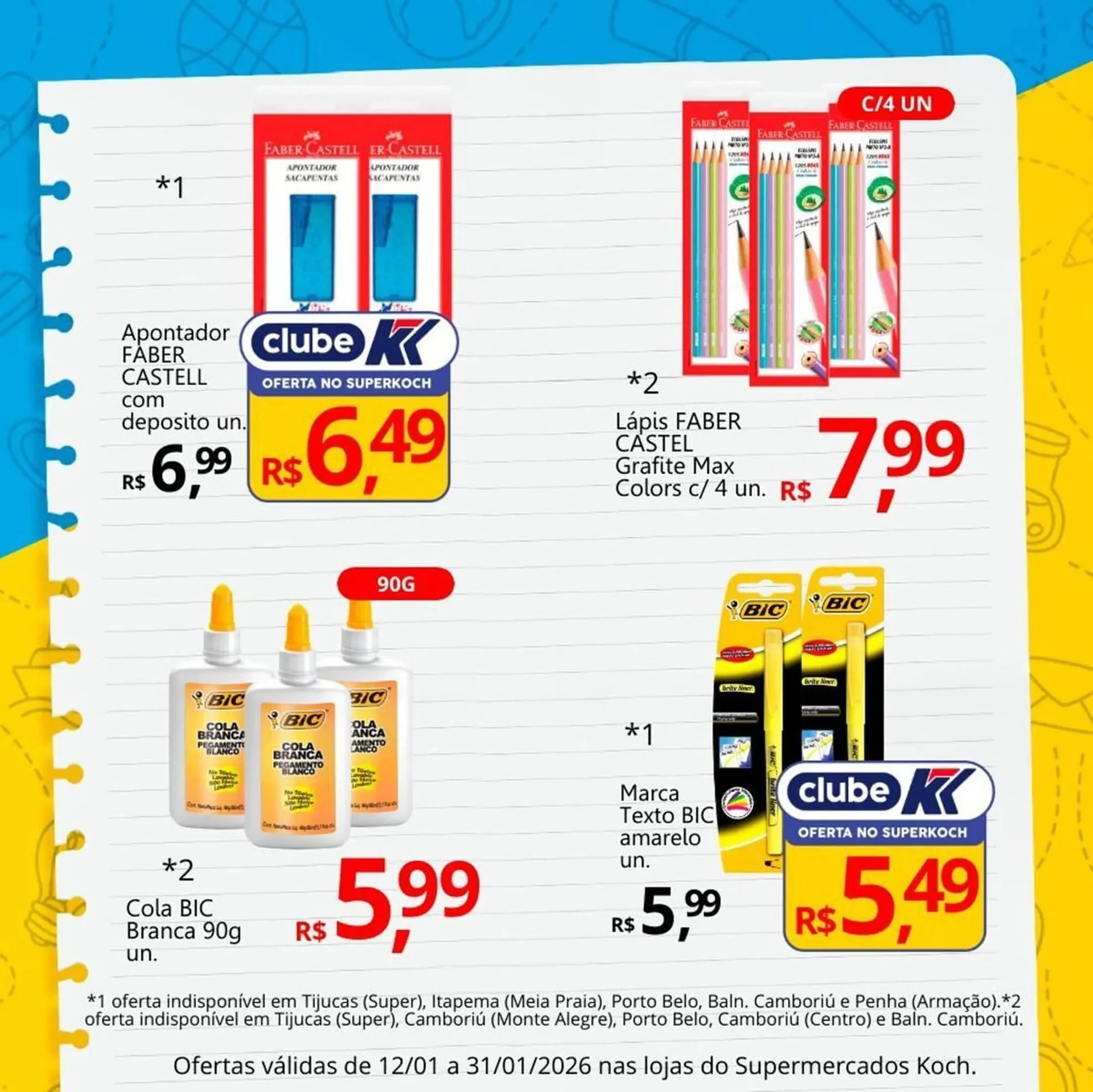 Encarte de Catálogo Supermercados Koch 12 de janeiro até 31 de janeiro 2026 - Pagina 3