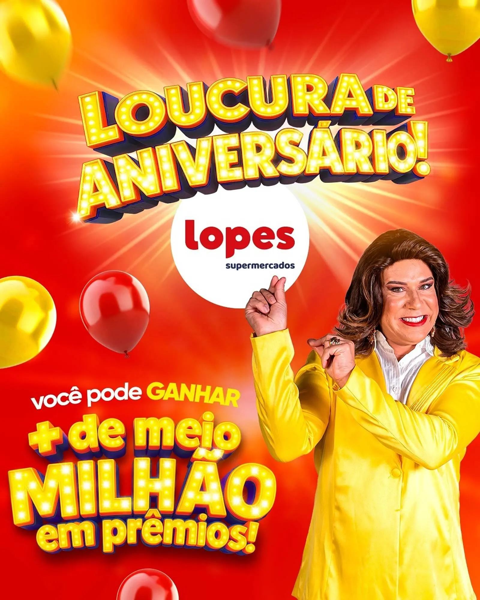 Encarte de Catálogo Lopes Supermercados 6 de agosto até 9 de agosto 2025 - Pagina 1