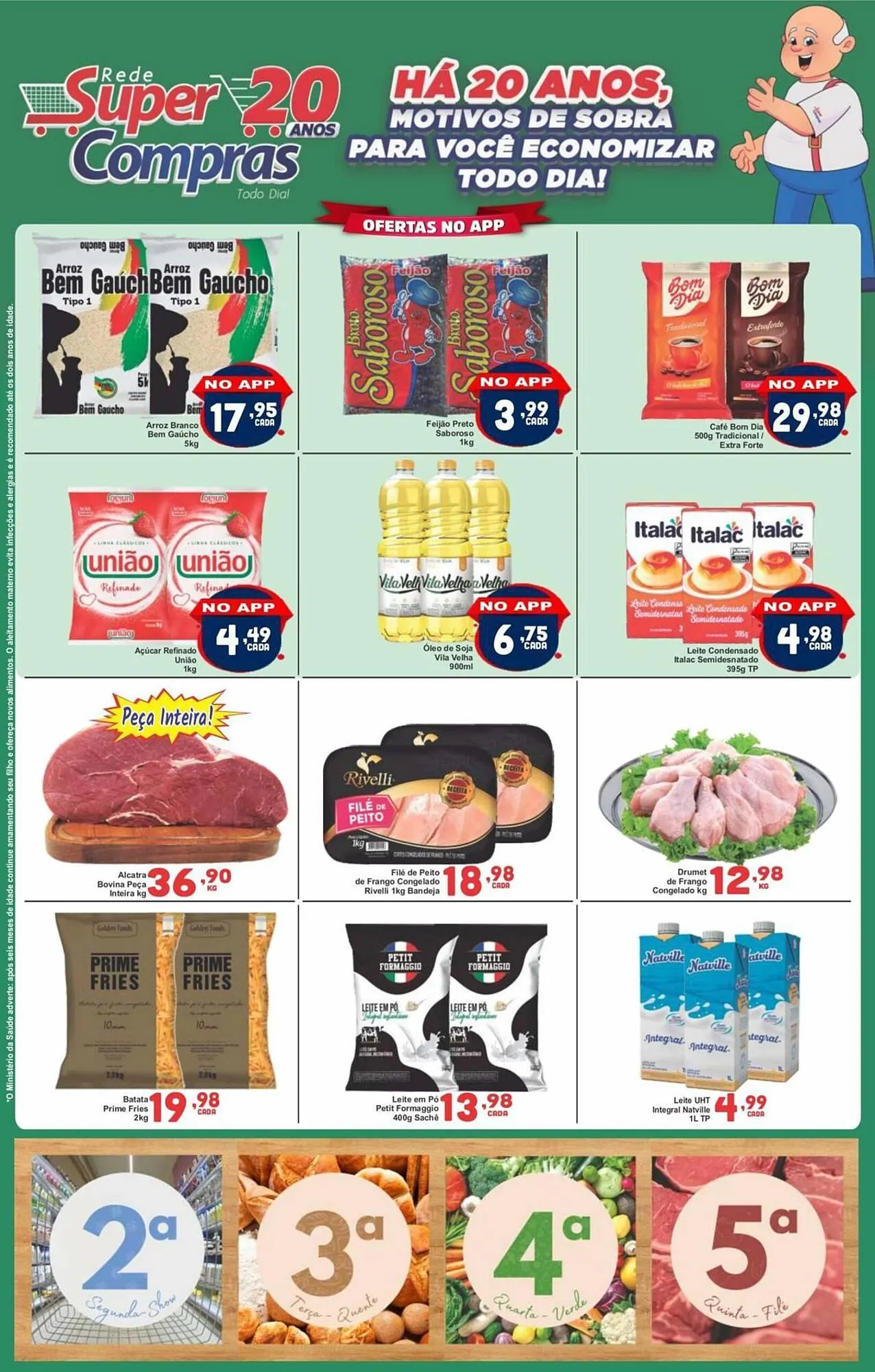 Encarte de Catálogo Rede Super Compras 12 de maio até 22 de maio 2025 - Pagina 1