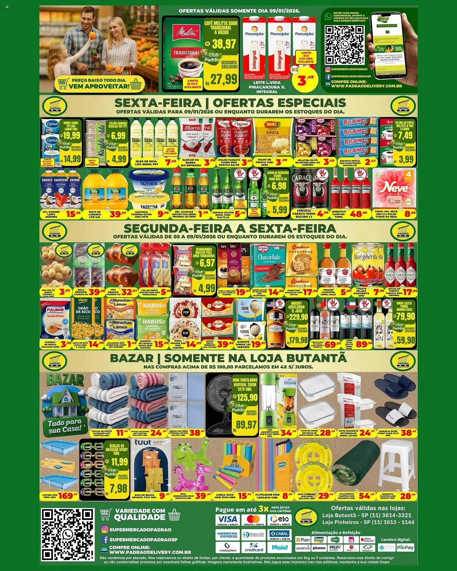 Encarte de Folheto Supermercado Padrão 5 de janeiro até 9 de janeiro 2026 - Pagina 2