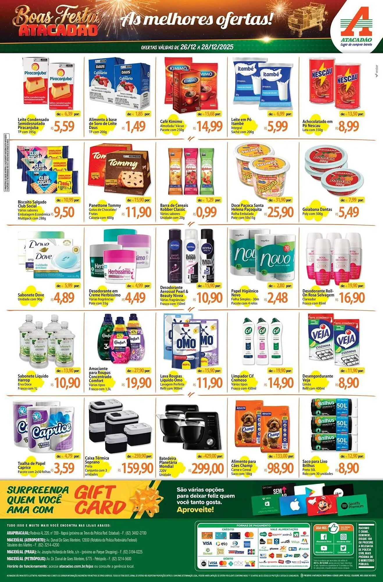 Encarte de Folheto Atacadão 26 de dezembro até 28 de dezembro 2025 - Pagina 4