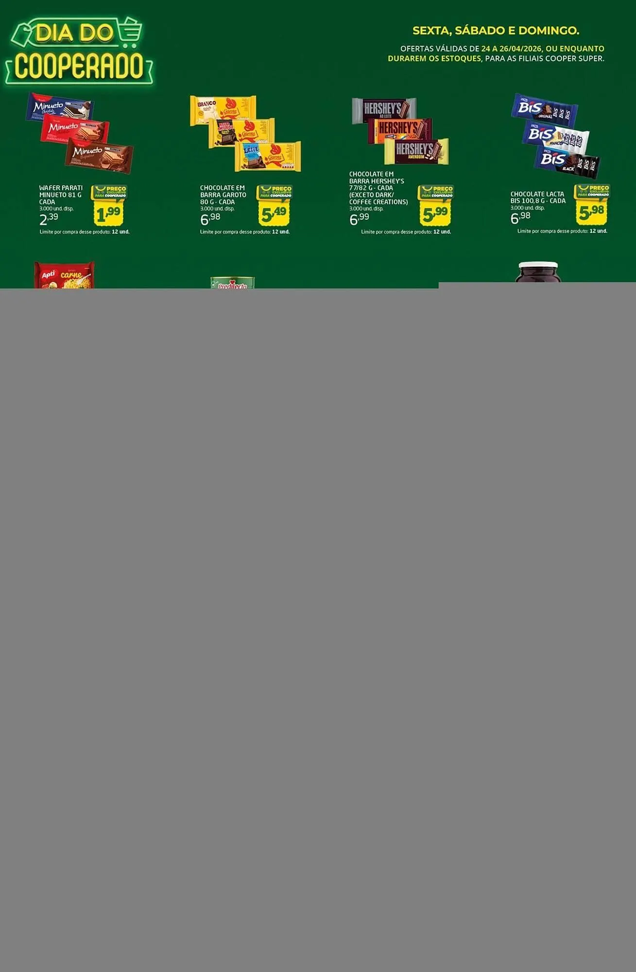 Encarte de Tabloide Cooper 24 de abril até 26 de abril 2026 - Pagina 3