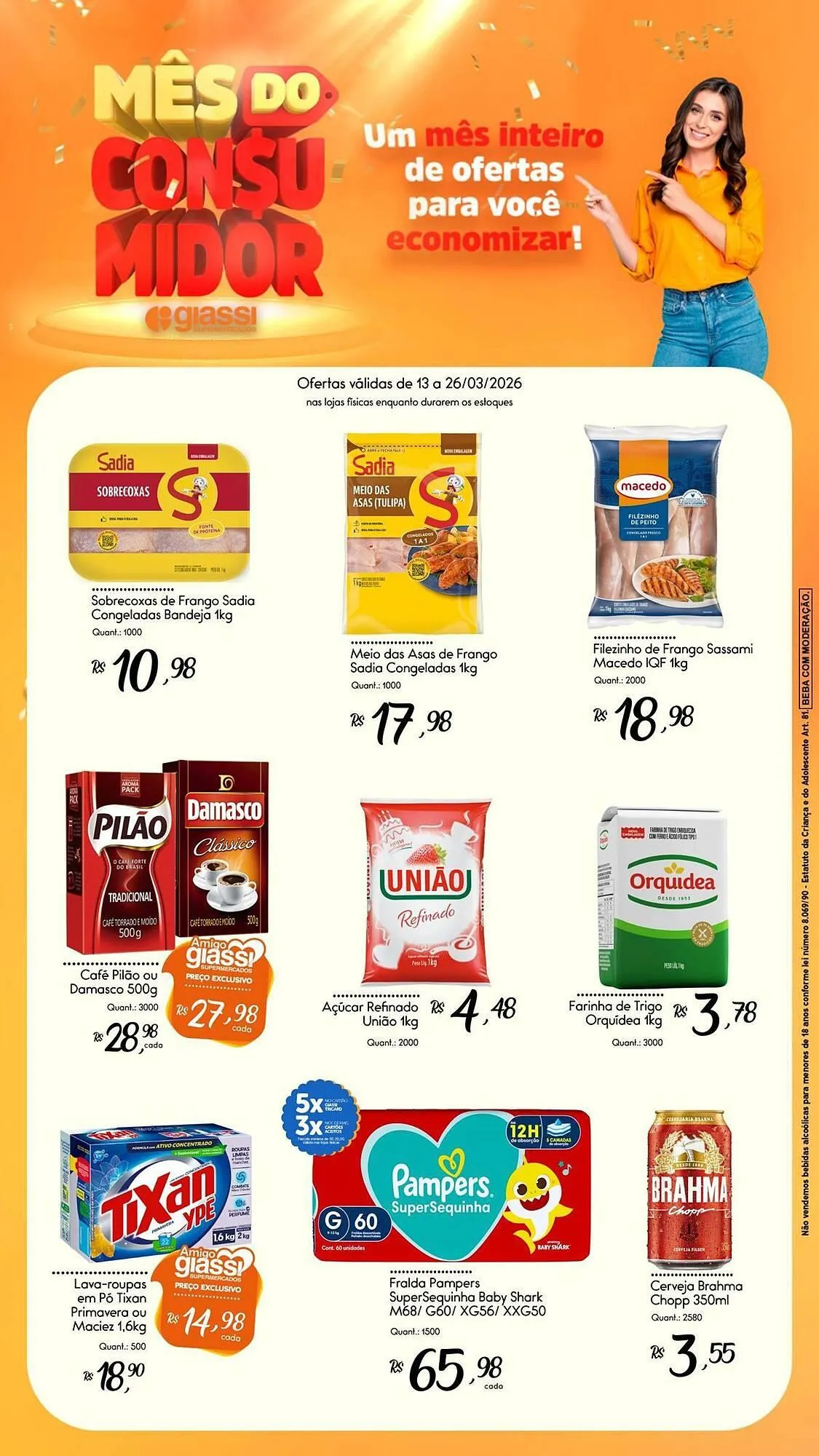 Encarte Giassi Supermercados - 1