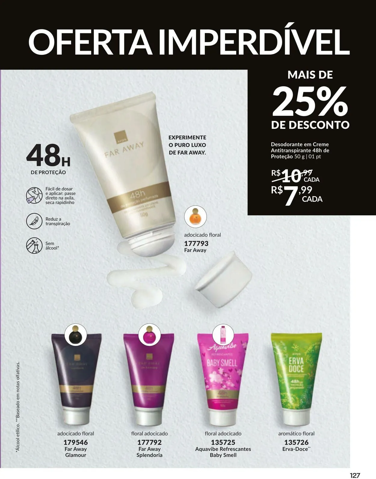 Encarte de Avon 16 de julho até 30 de julho 2025 - Pagina 127
