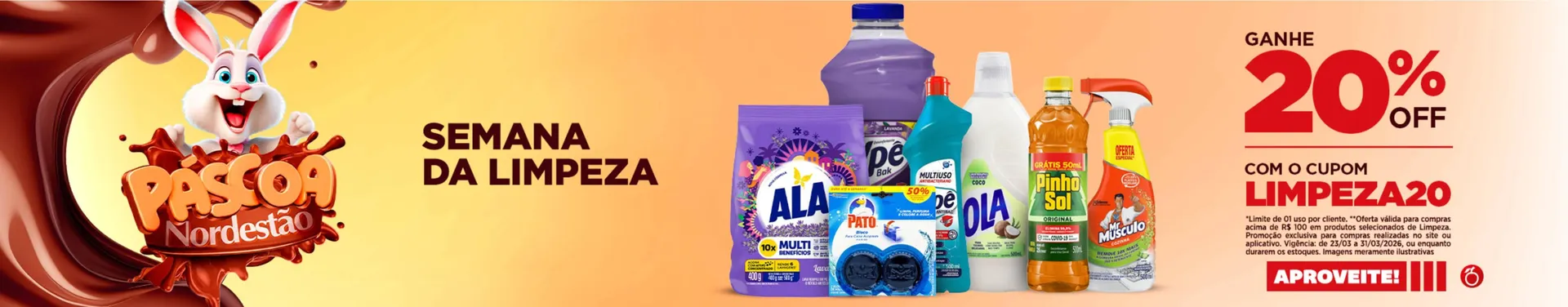 Encarte de Encarte Nordestão 23 de março até 31 de março 2026 - Pagina 1