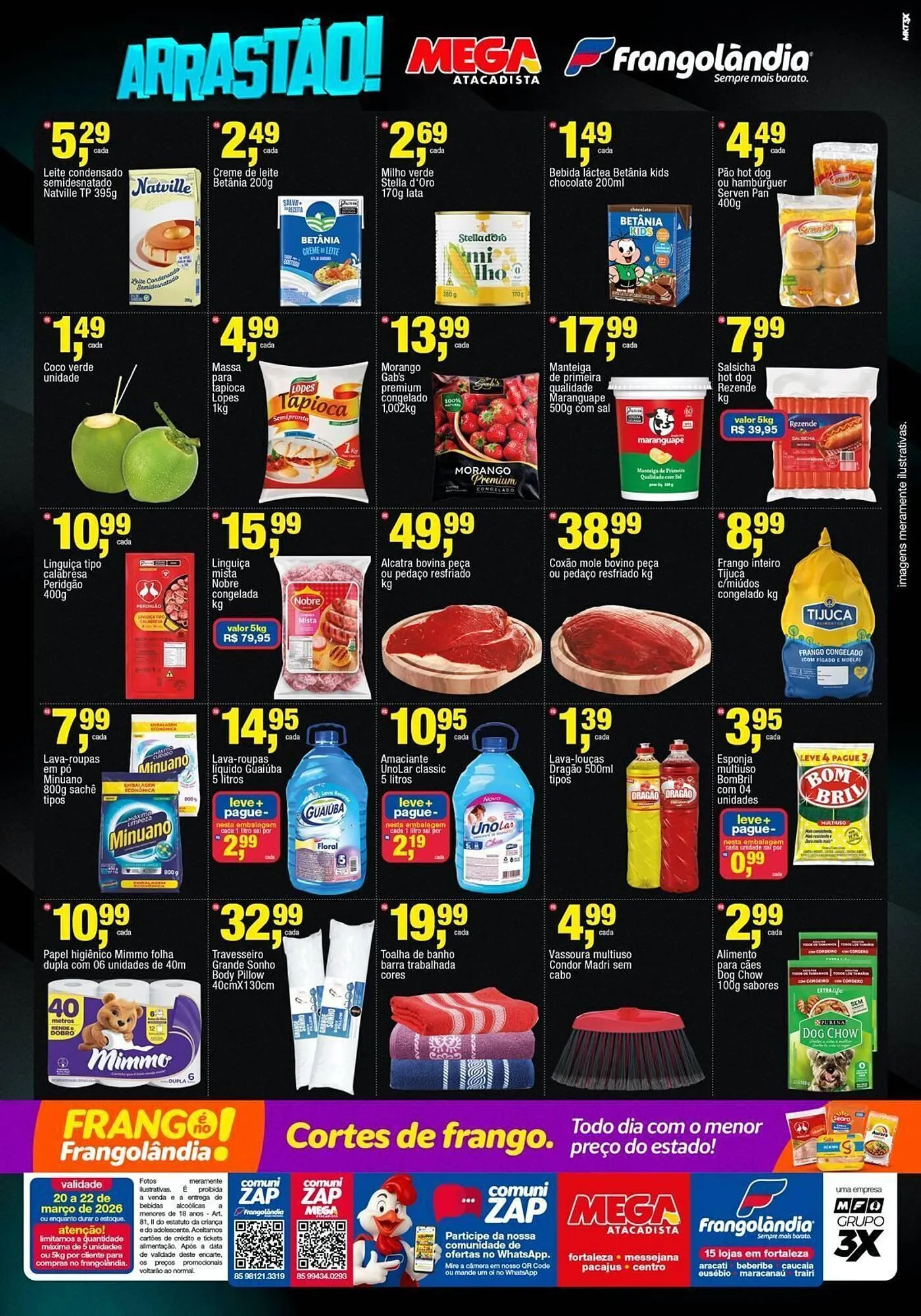 Encarte de Encarte Frangolândia 20 de março até 22 de março 2026 - Pagina 2