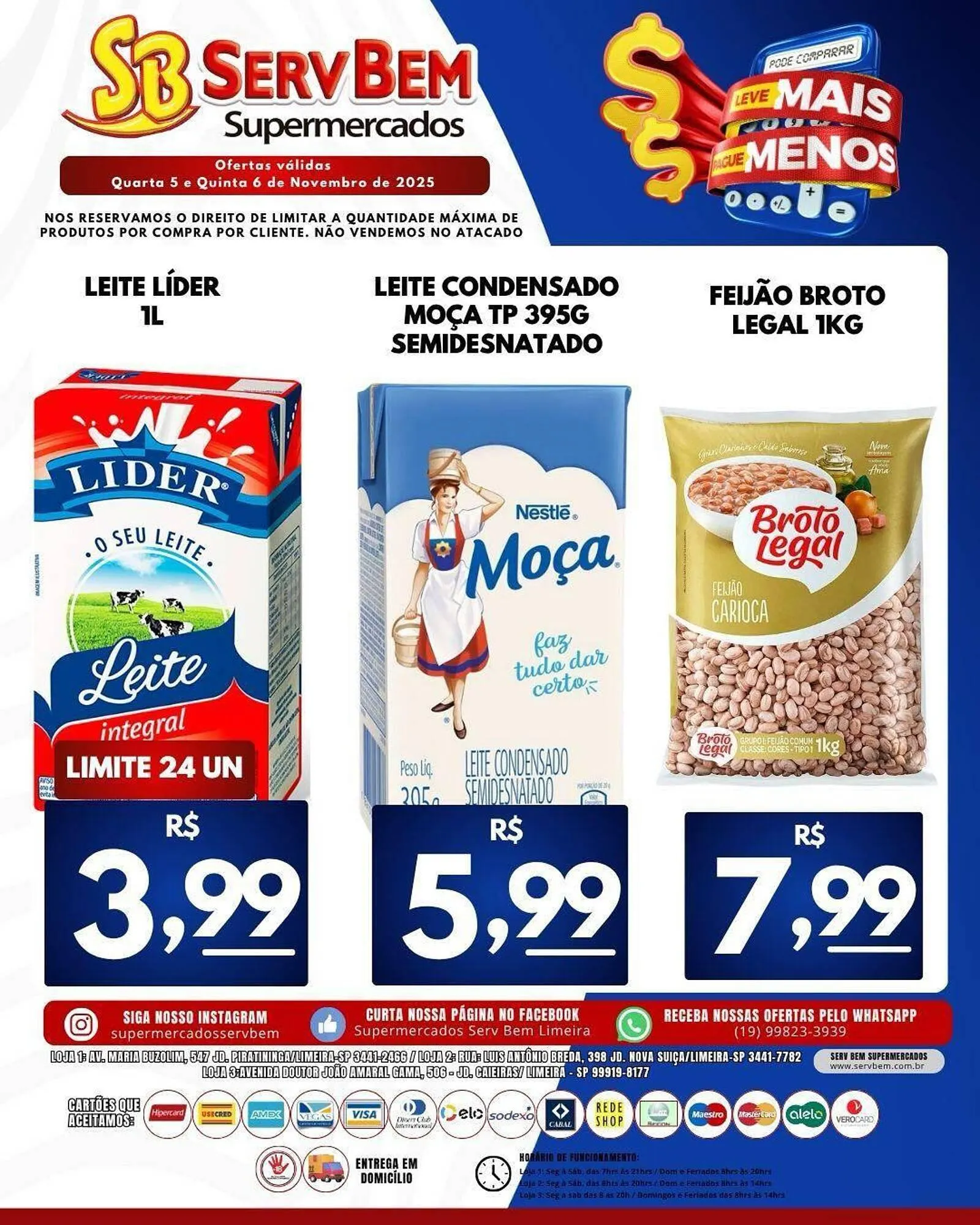 Encarte de Catálogo ServBem 5 de novembro até 6 de novembro 2025 - Pagina 1