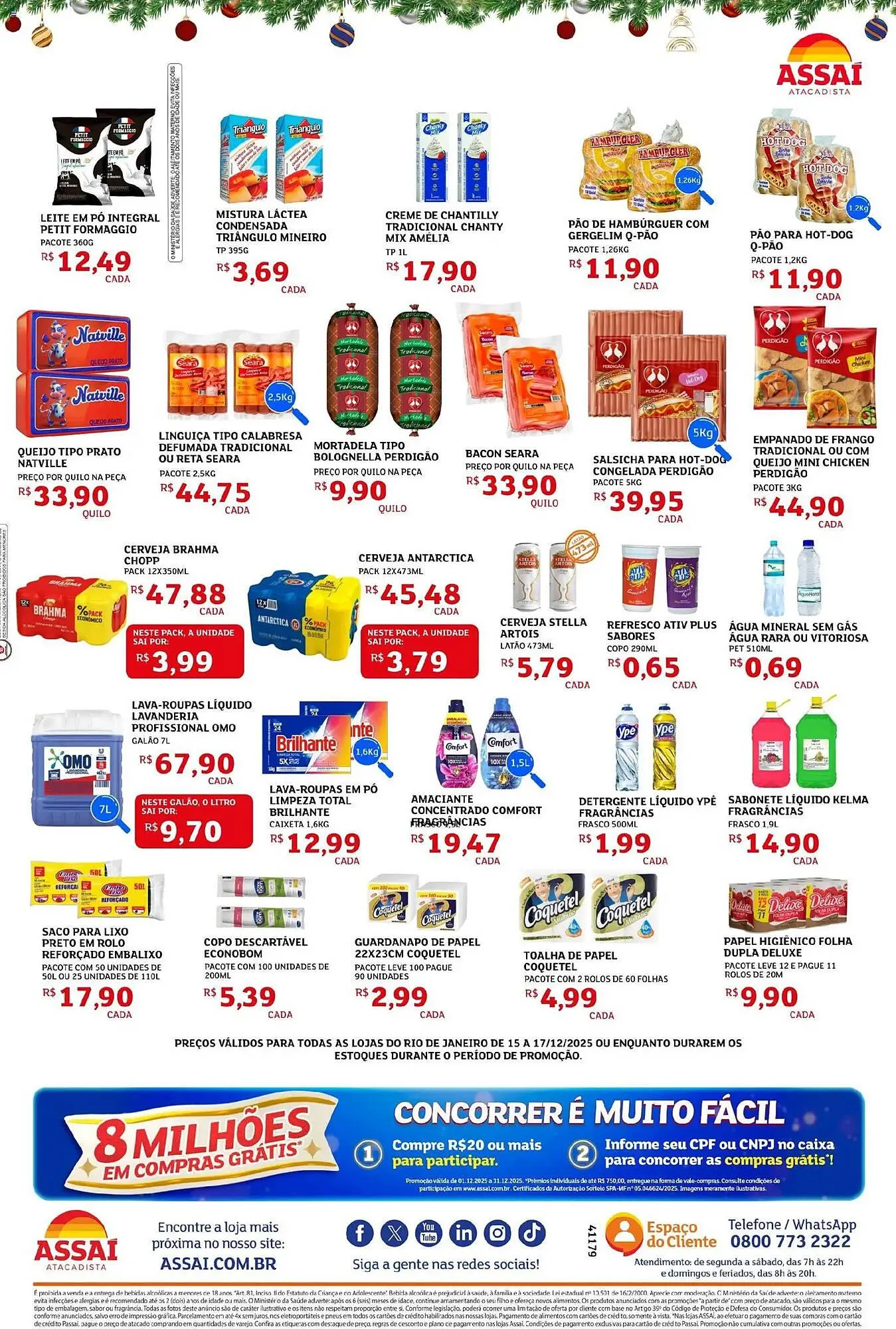 Encarte de Encarte Assaí Atacadista 15 de dezembro até 17 de dezembro 2025 - Pagina 2