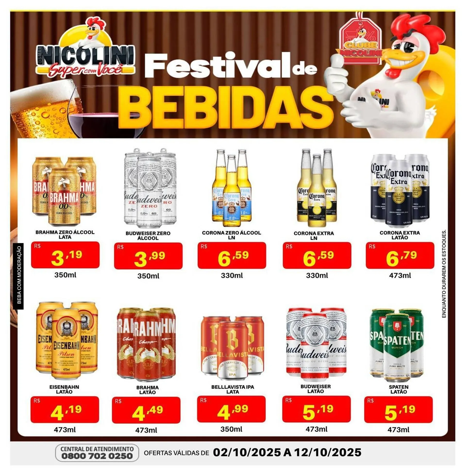 Encarte de Catálogo Super Nicolini 2 de outubro até 12 de outubro 2025 - Pagina 2