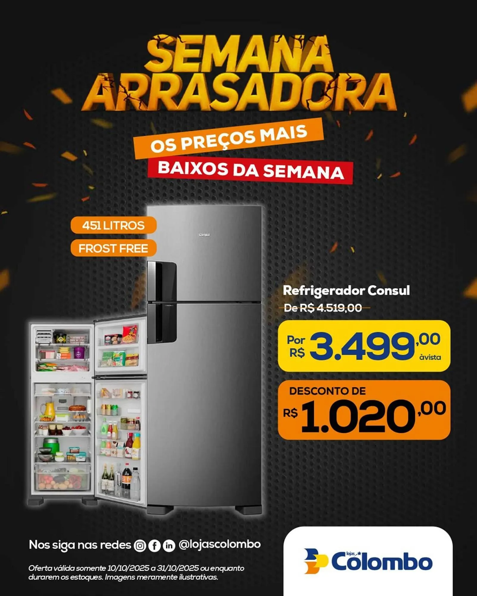 Encarte de Folheto Lojas Colombo 27 de outubro até 3 de novembro 2025 - Pagina 4