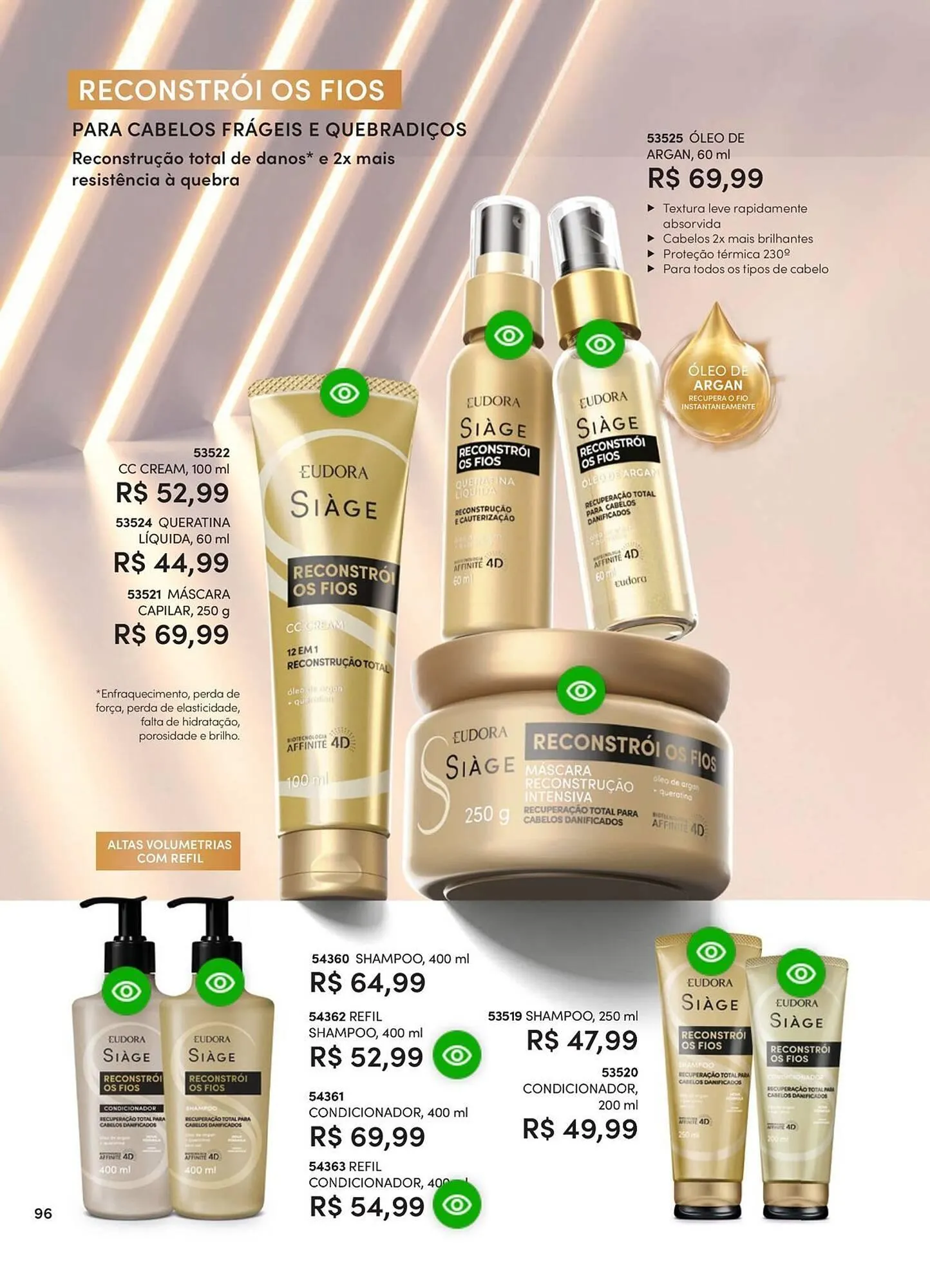 Encarte de Catálogo Eudora 23 de abril até 30 de junho 2025 - Pagina 104