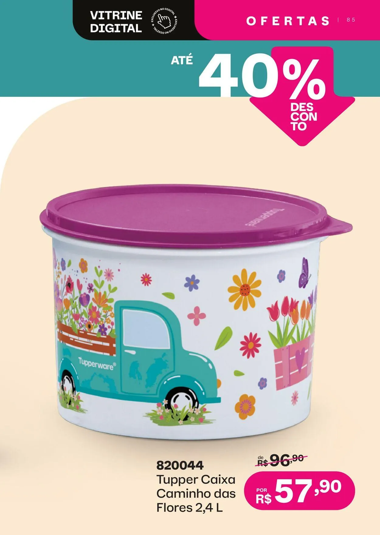 Encarte de Tupperware 1 de maio até 31 de maio 2025 - Pagina 85