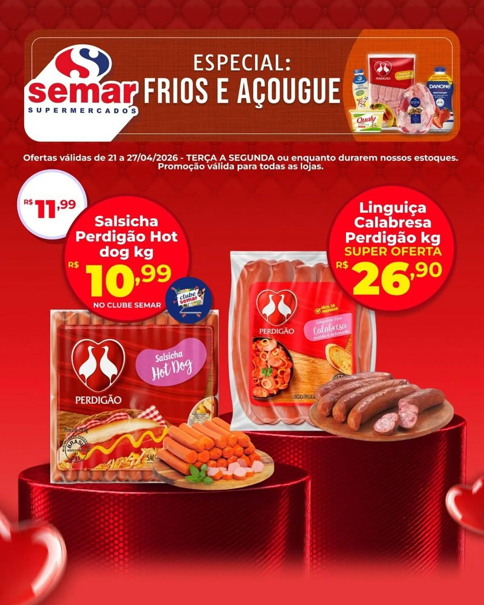 Encarte de Folheto Semar Supermercado 21 de abril até 27 de abril 2026 - Pagina 4