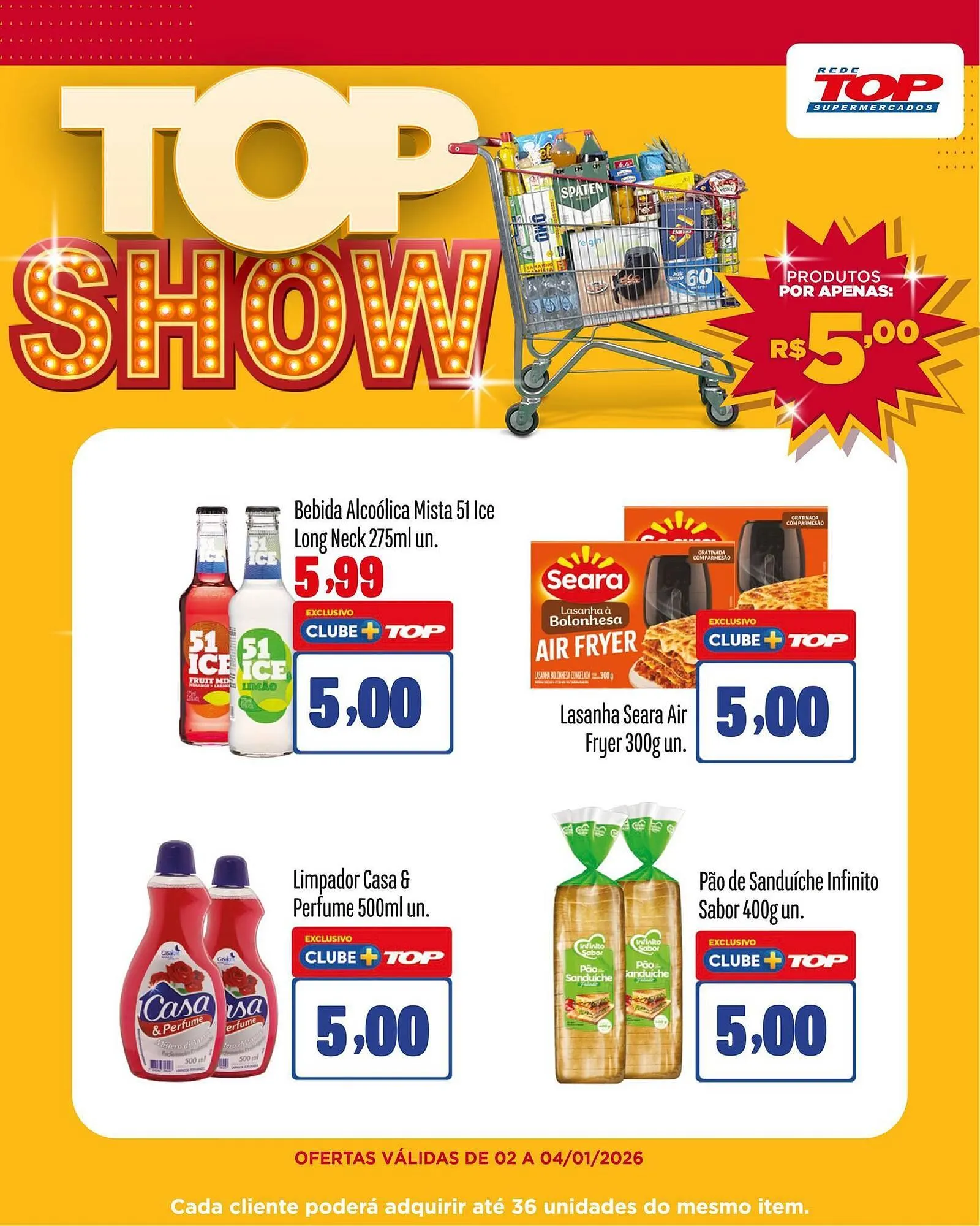 Encarte de Encarte Rede Top 2 de janeiro até 4 de janeiro 2026 - Pagina 5