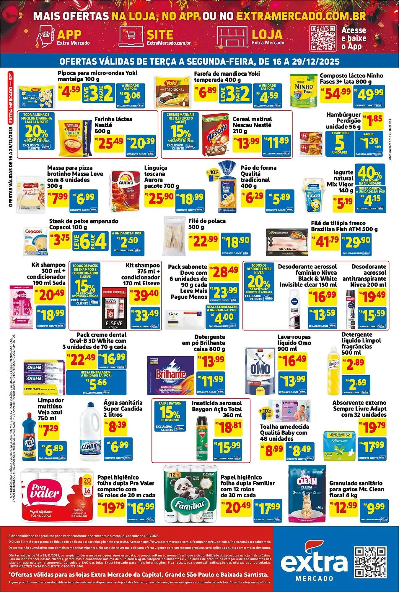 Encarte de Encarte Mercado Extra 16 de dezembro até 29 de dezembro 2025 - Pagina 2