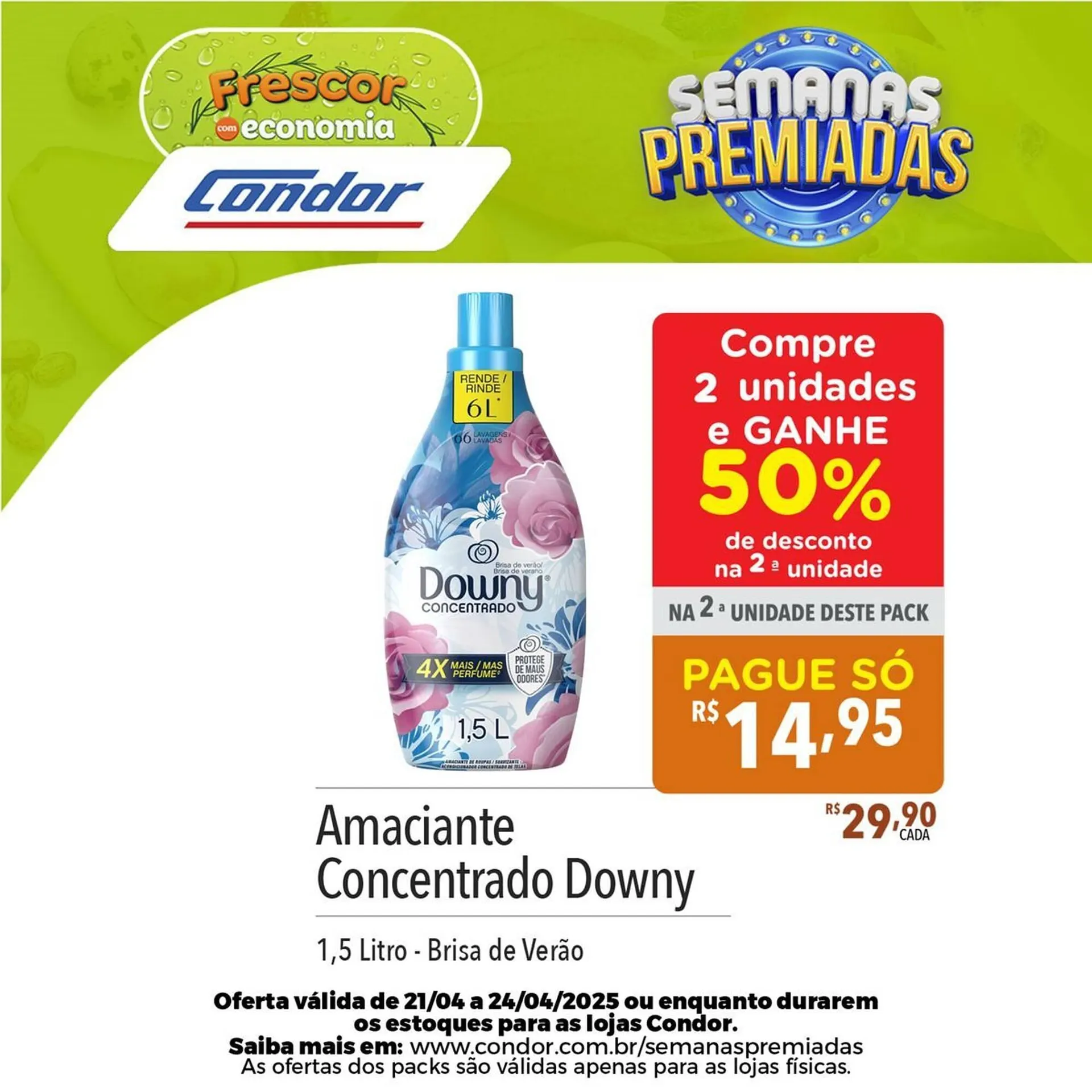 Encarte de Catálogo Supermercados Condor 23 de abril até 24 de abril 2025 - Pagina 7