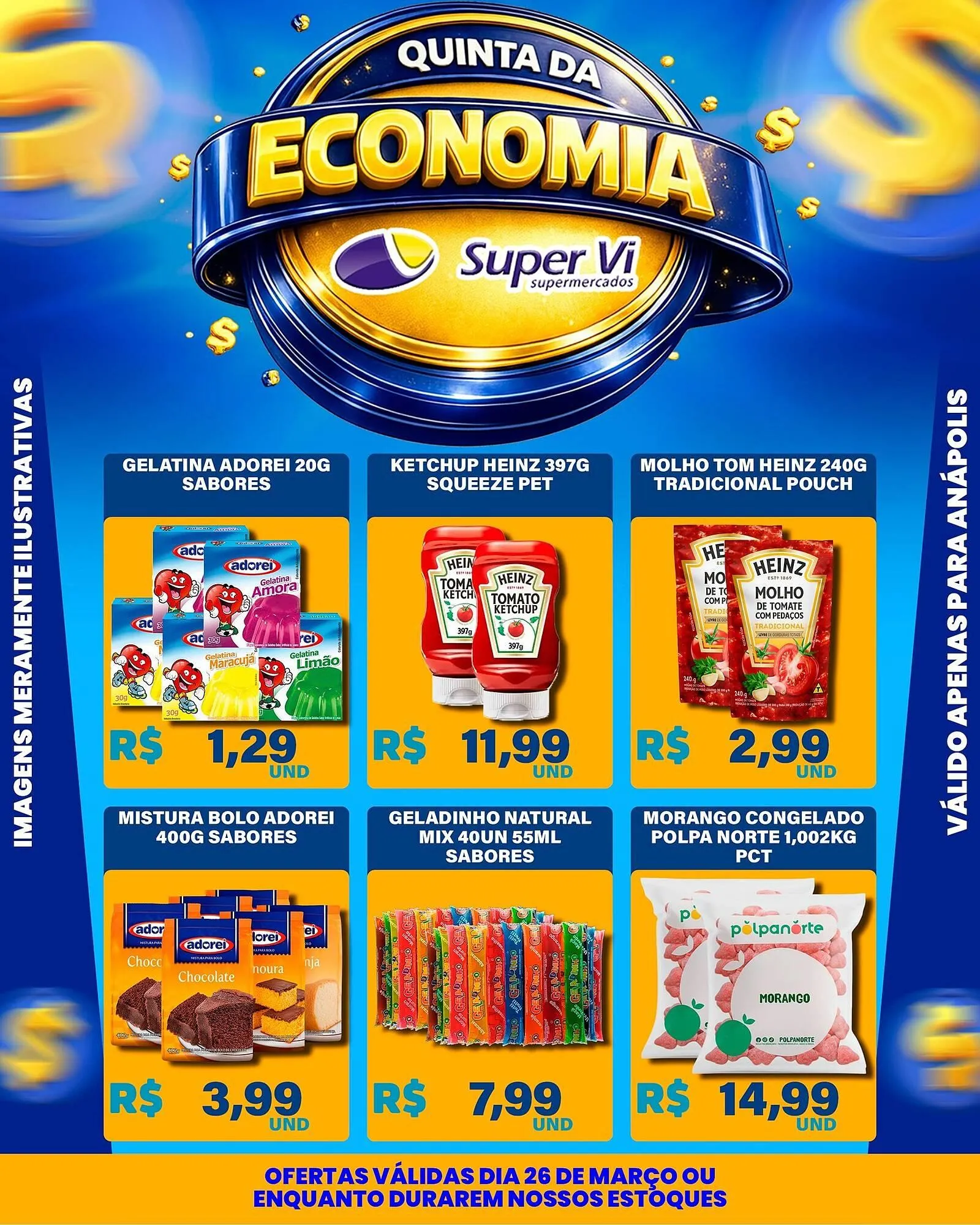Encarte de Catálogo Super Vi Supermercados 26 de março até 26 de março 2026 - Pagina 3