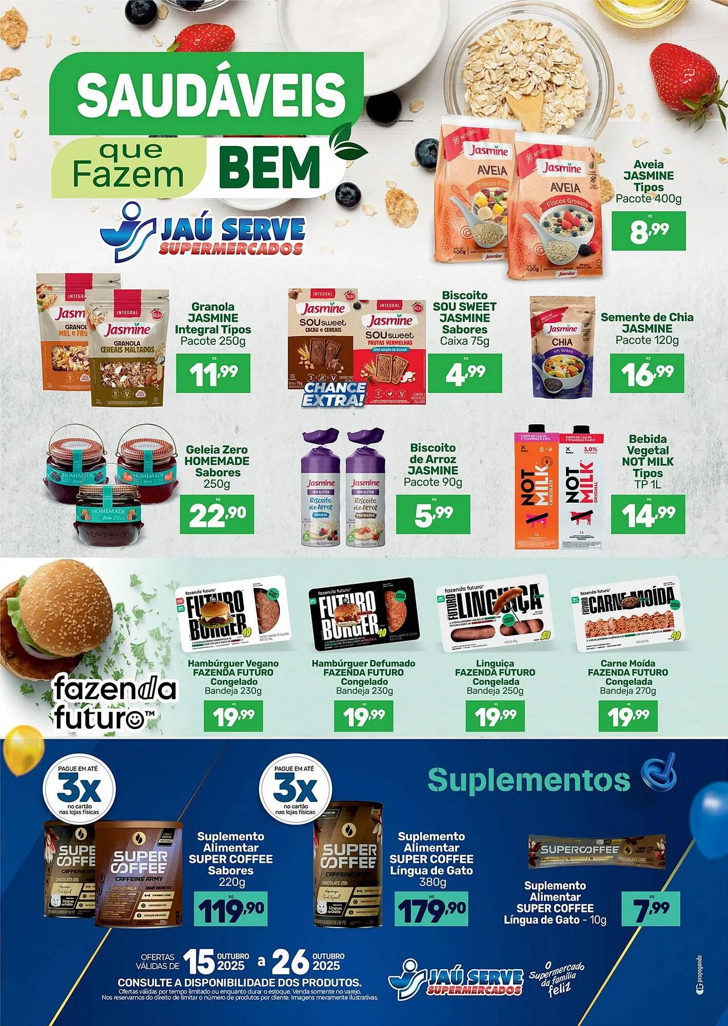 Catálogo Supermercados Jau Serve - 1