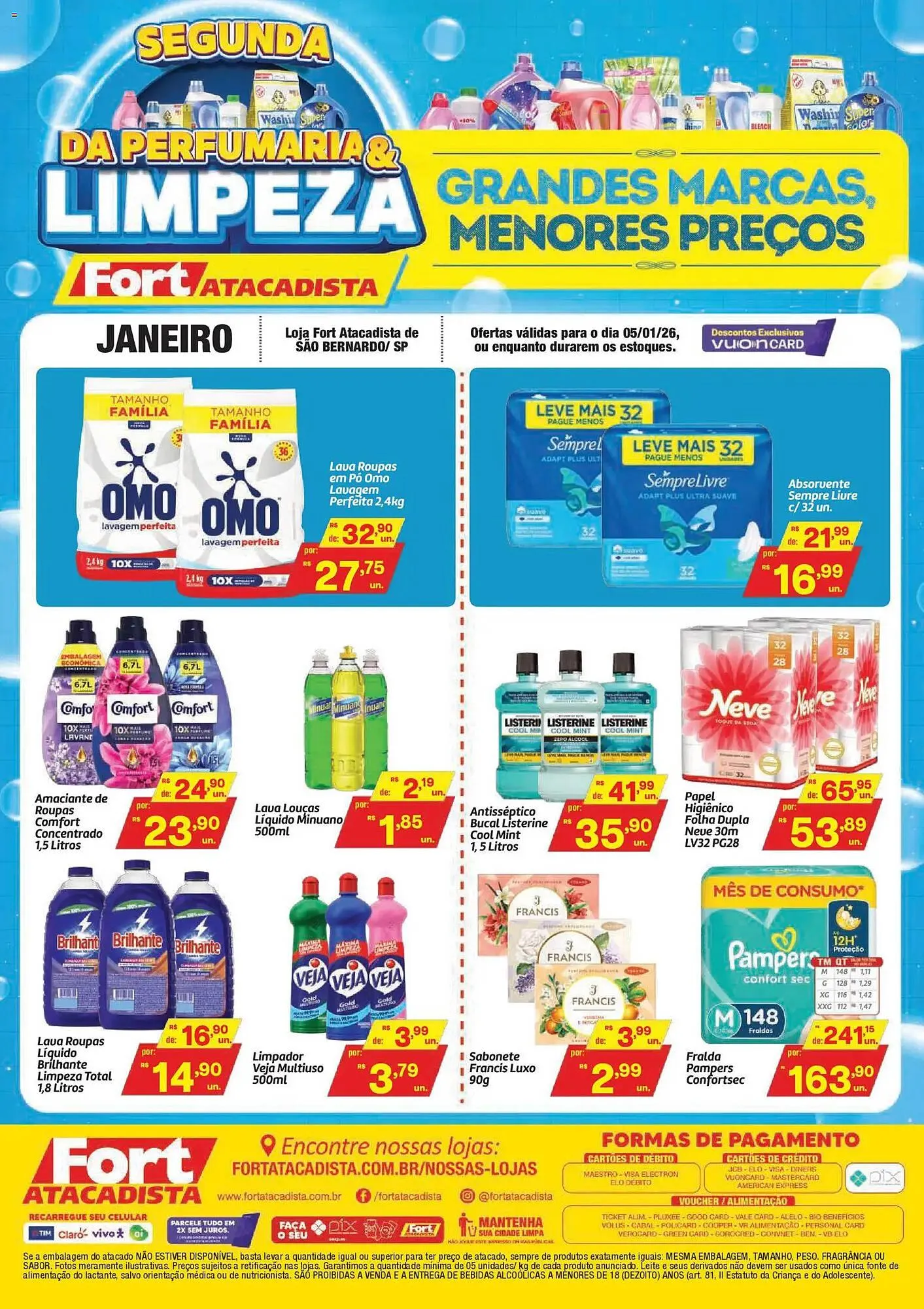 Encarte de Tabloide Fort Atacadista 5 de janeiro até 5 de janeiro 2026 - Pagina 1