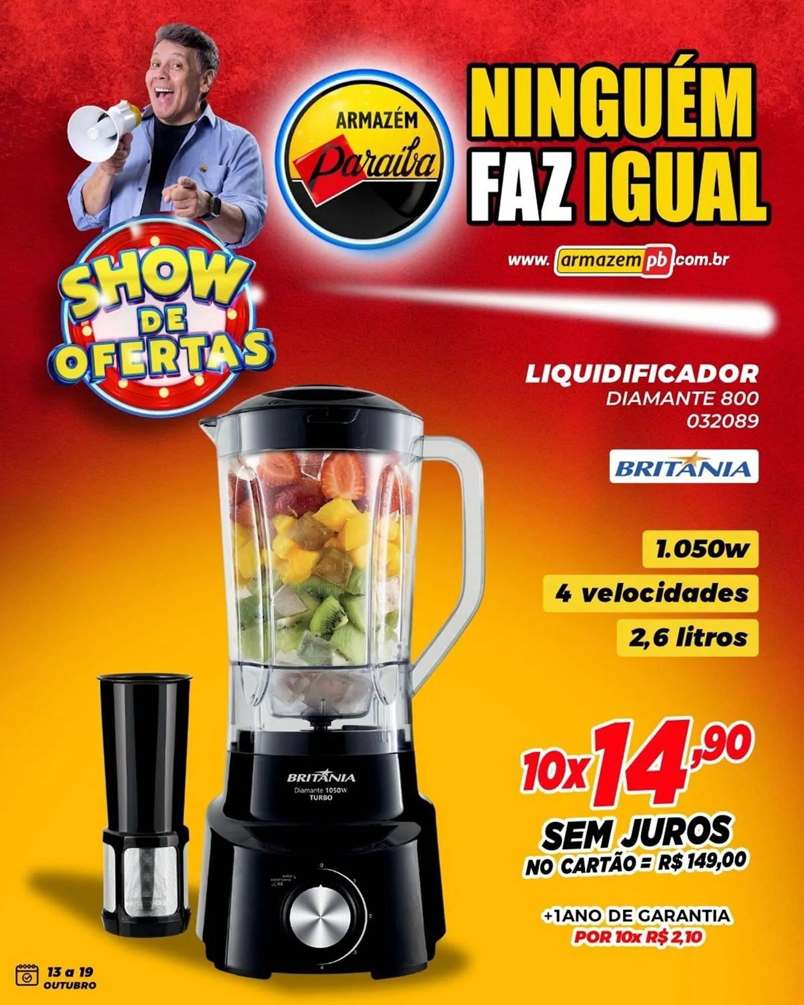 Encarte de Catálogo Armazém Paraíba 17 de outubro até 19 de outubro 2025 - Pagina 4