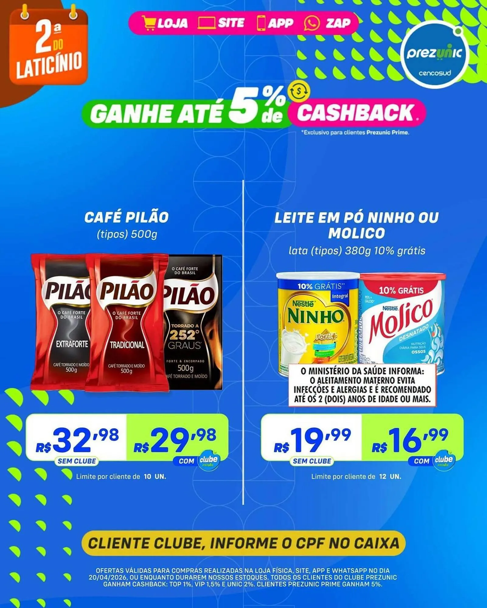 Encarte de Encarte Prezunic 20 de abril até 20 de abril 2026 - Pagina 3
