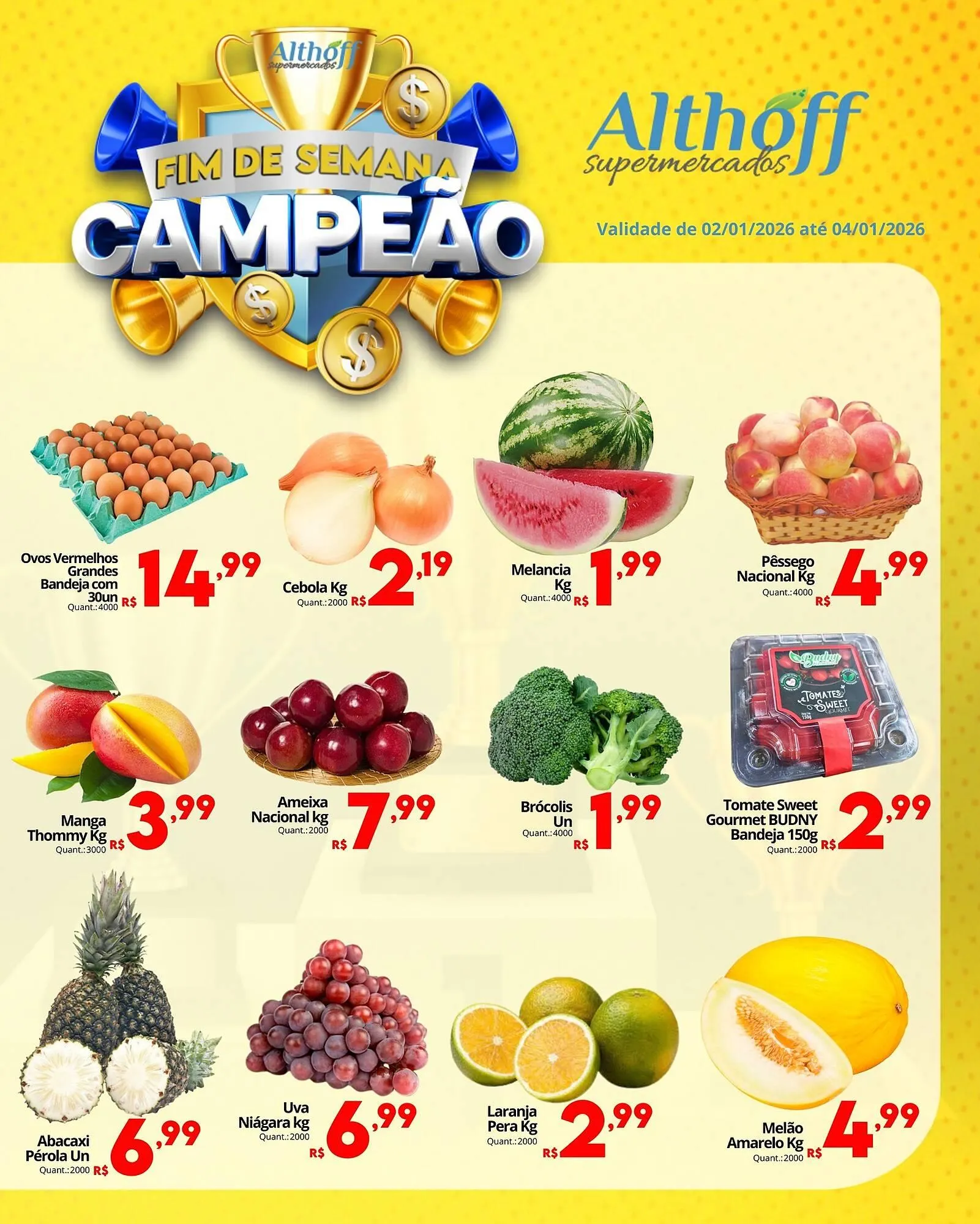 Encarte de Encarte Althoff Supermercados 2 de janeiro até 4 de janeiro 2026 - Pagina 3