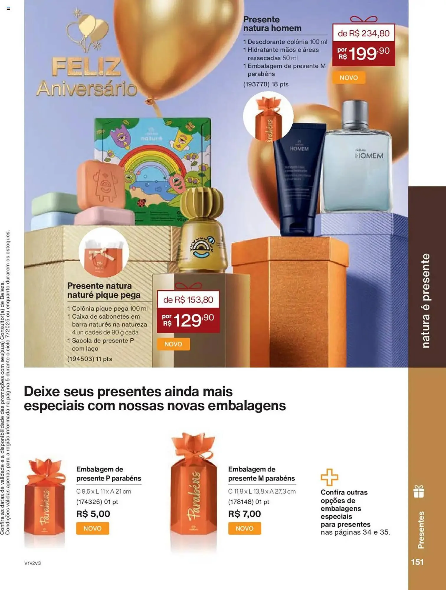 Encarte de Catálogo Natura 7 de abril até 28 de abril 2025 - Pagina 151