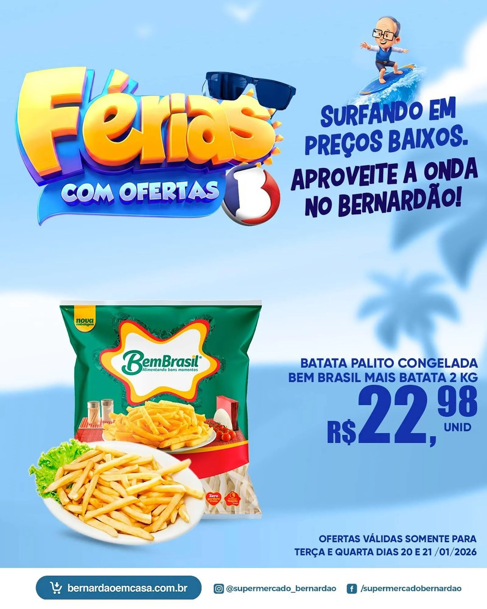 Encarte de Catálogo Supermercado Bernardão 20 de janeiro até 21 de janeiro 2026 - Pagina 4