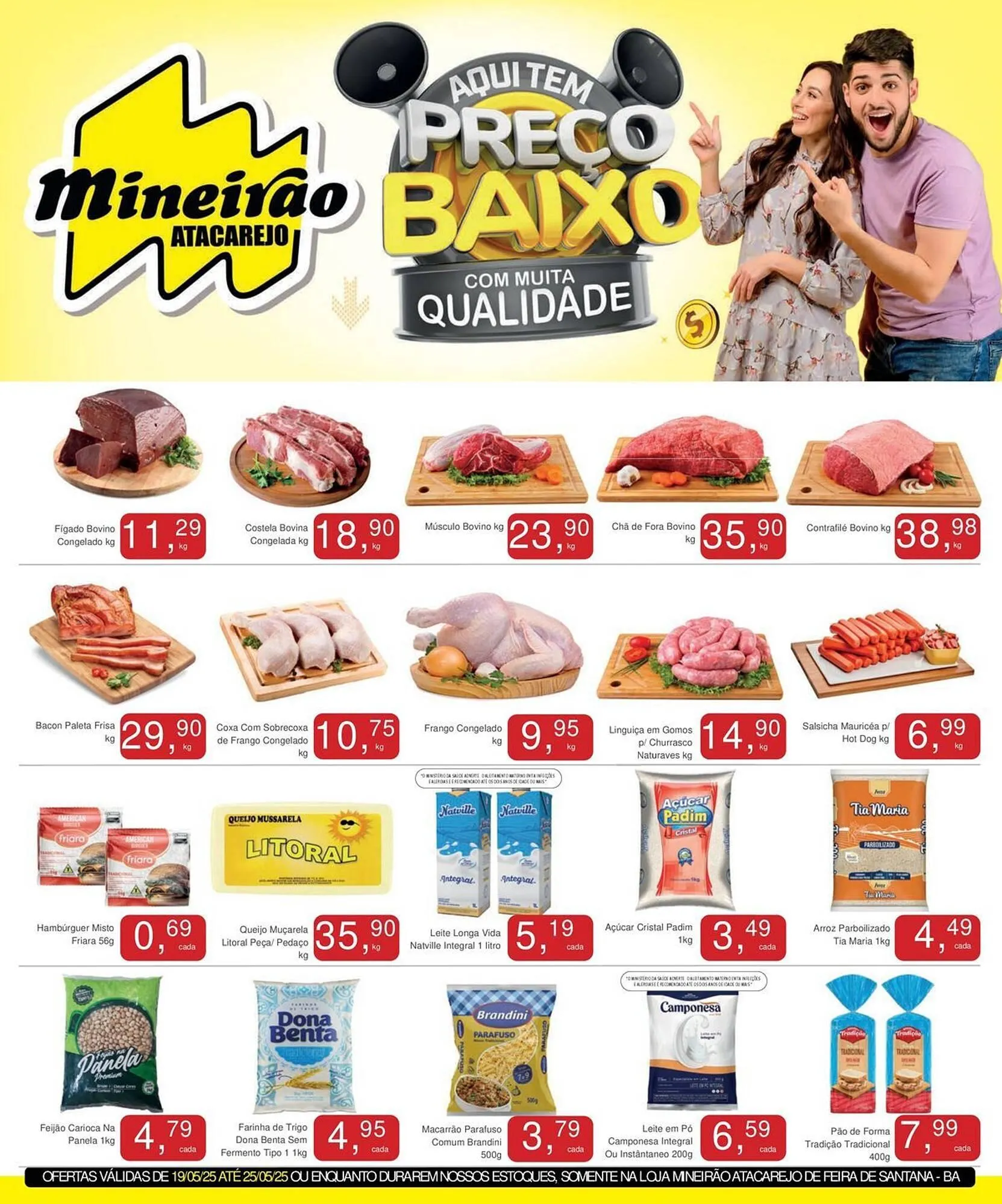 Encarte de Catálogo Mineirão Atacarejo 20 de maio até 25 de maio 2025 - Pagina 1