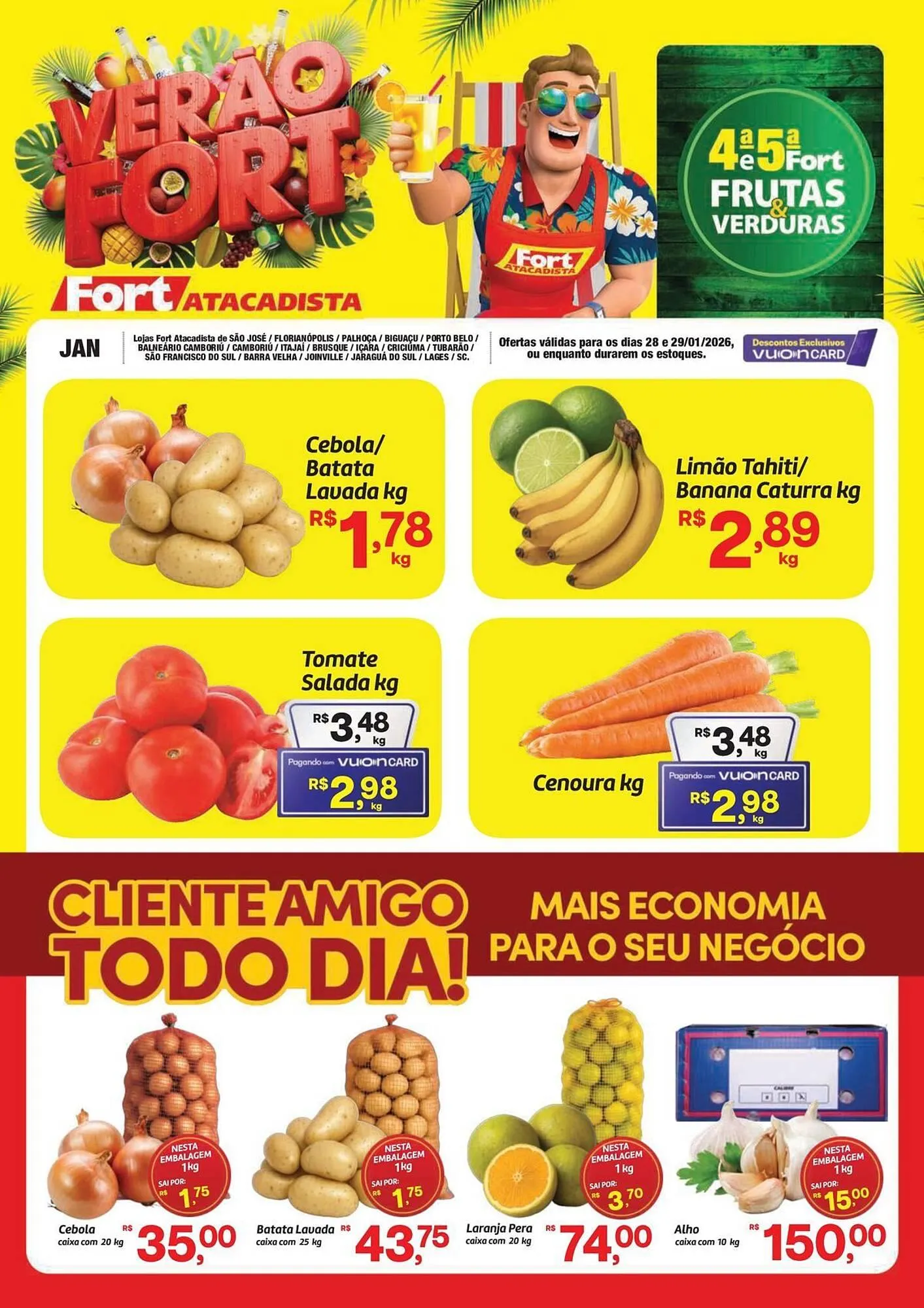 Tabloide Fort Atacadista - 1