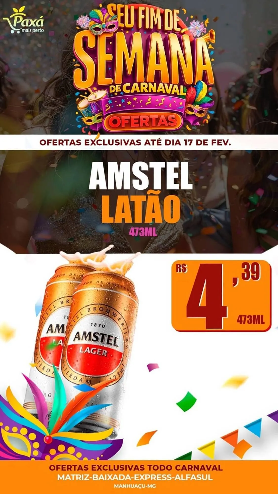 Encarte de Catálogo Paxá Supermercados 13 de fevereiro até 17 de fevereiro 2026 - Pagina 8