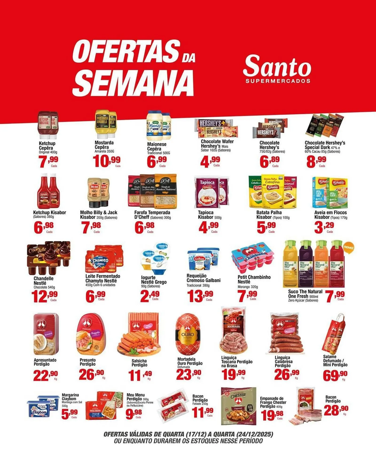 Encarte de Catálogo Santo Supermercados 17 de dezembro até 24 de dezembro 2025 - Pagina 4