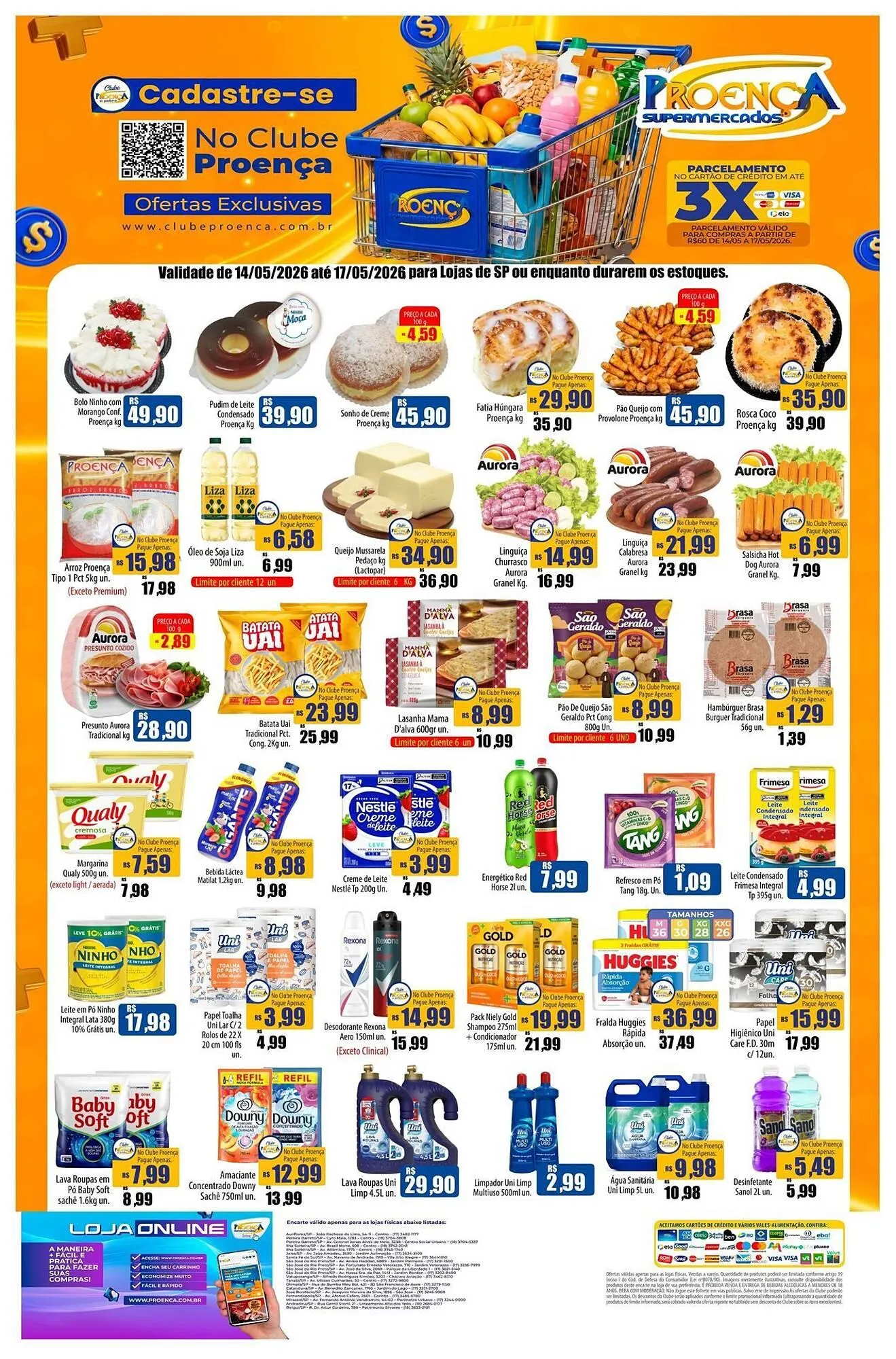 Encarte de Catálogo Proença Supermercados 14 de maio até 17 de maio 2026 - Pagina 2