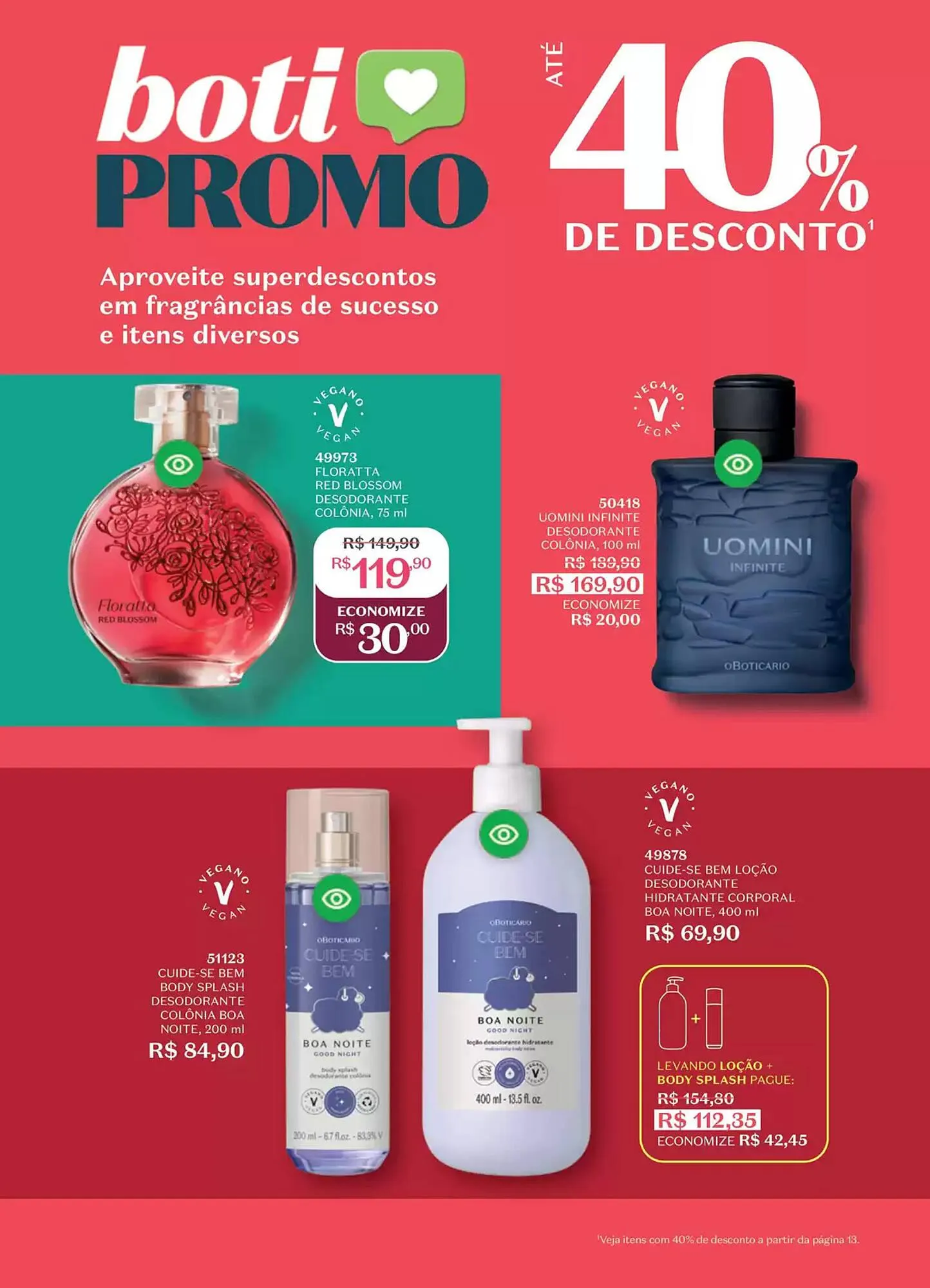 Encarte de Catálogo O Boticário 5 de março até 23 de março 2025 - Pagina 190