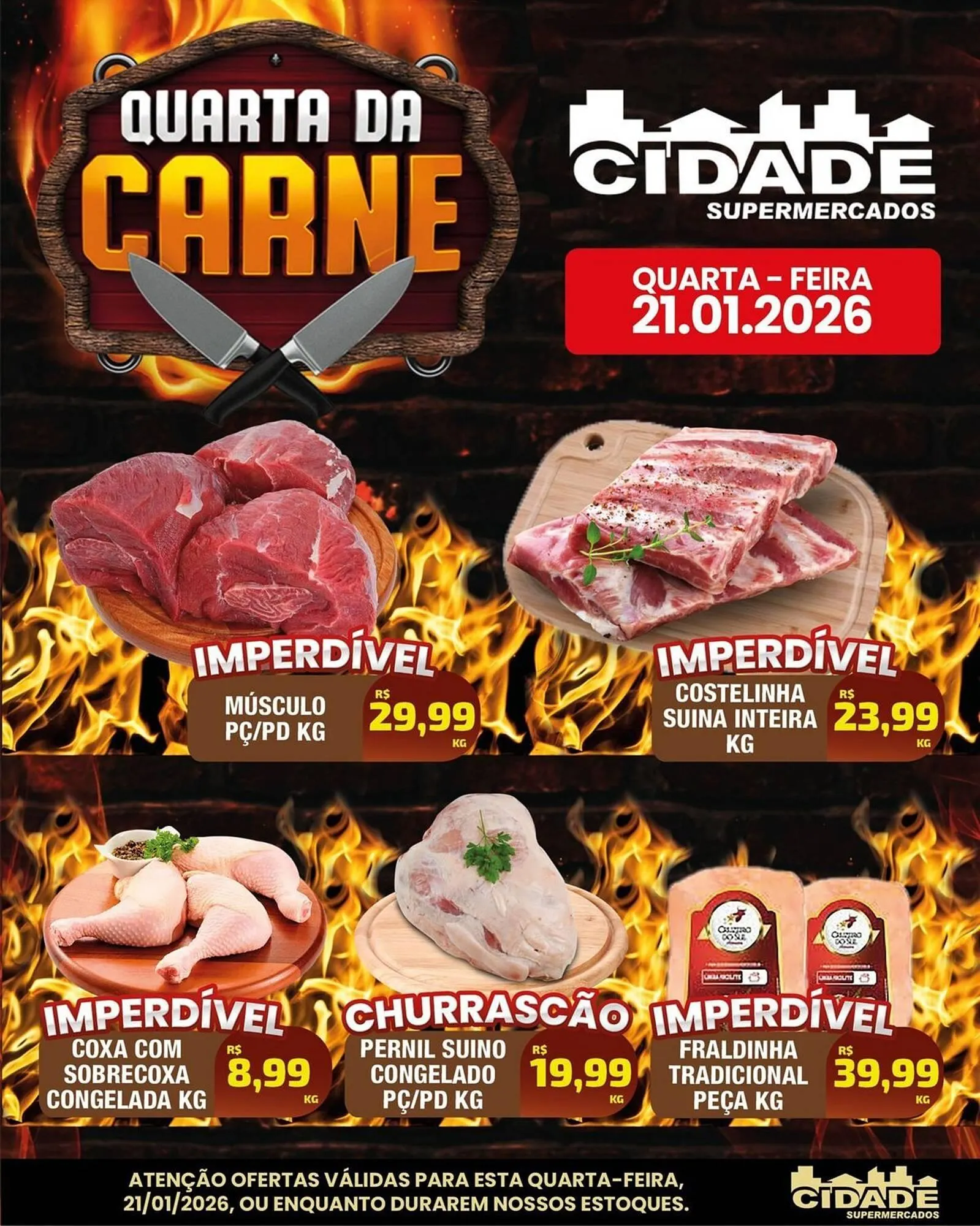 Encarte de Catálogo Cidade Supermercados 21 de janeiro até 21 de janeiro 2026 - Pagina 2