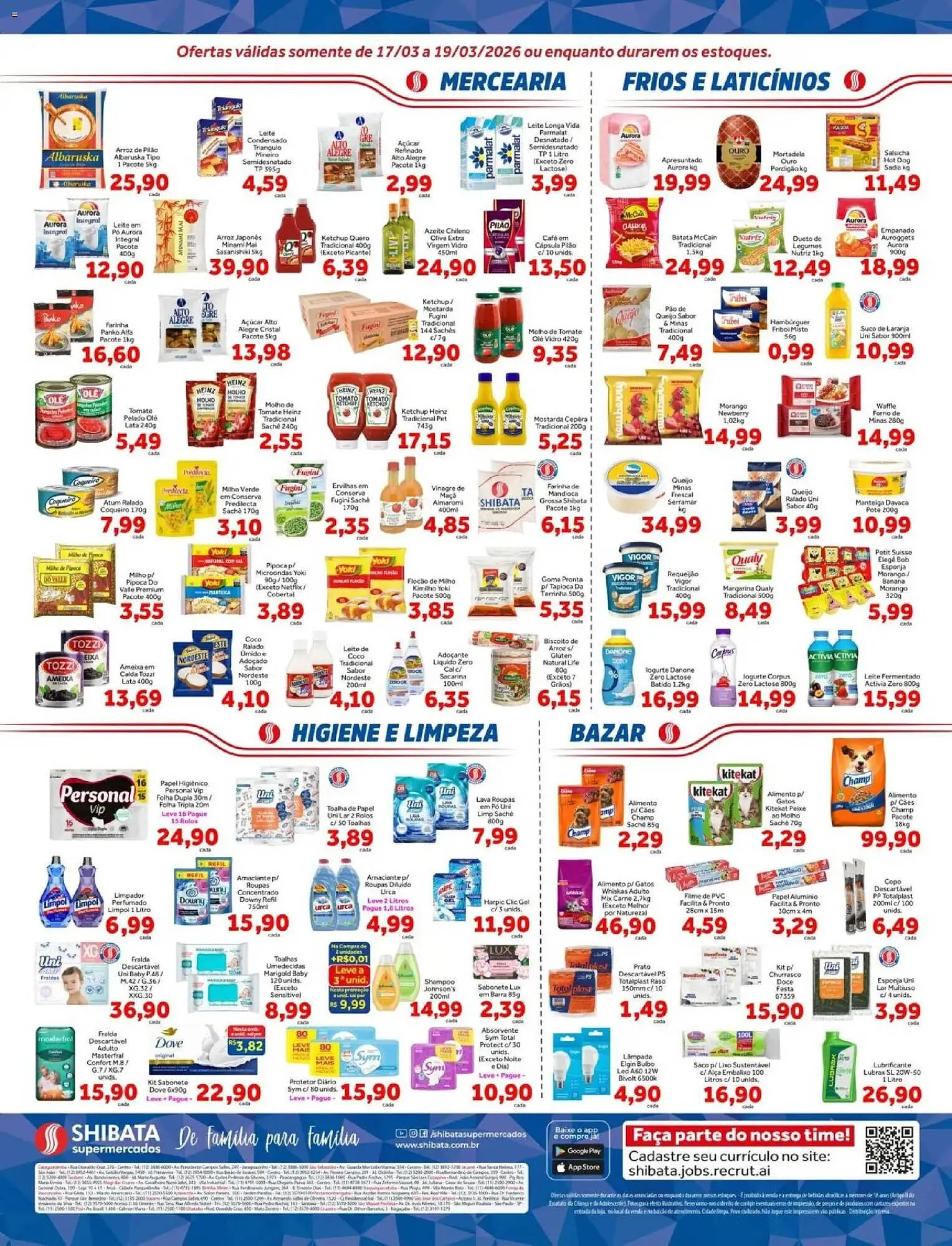Encarte de Folheto Shibata Supermercados 17 de março até 19 de março 2026 - Pagina 2