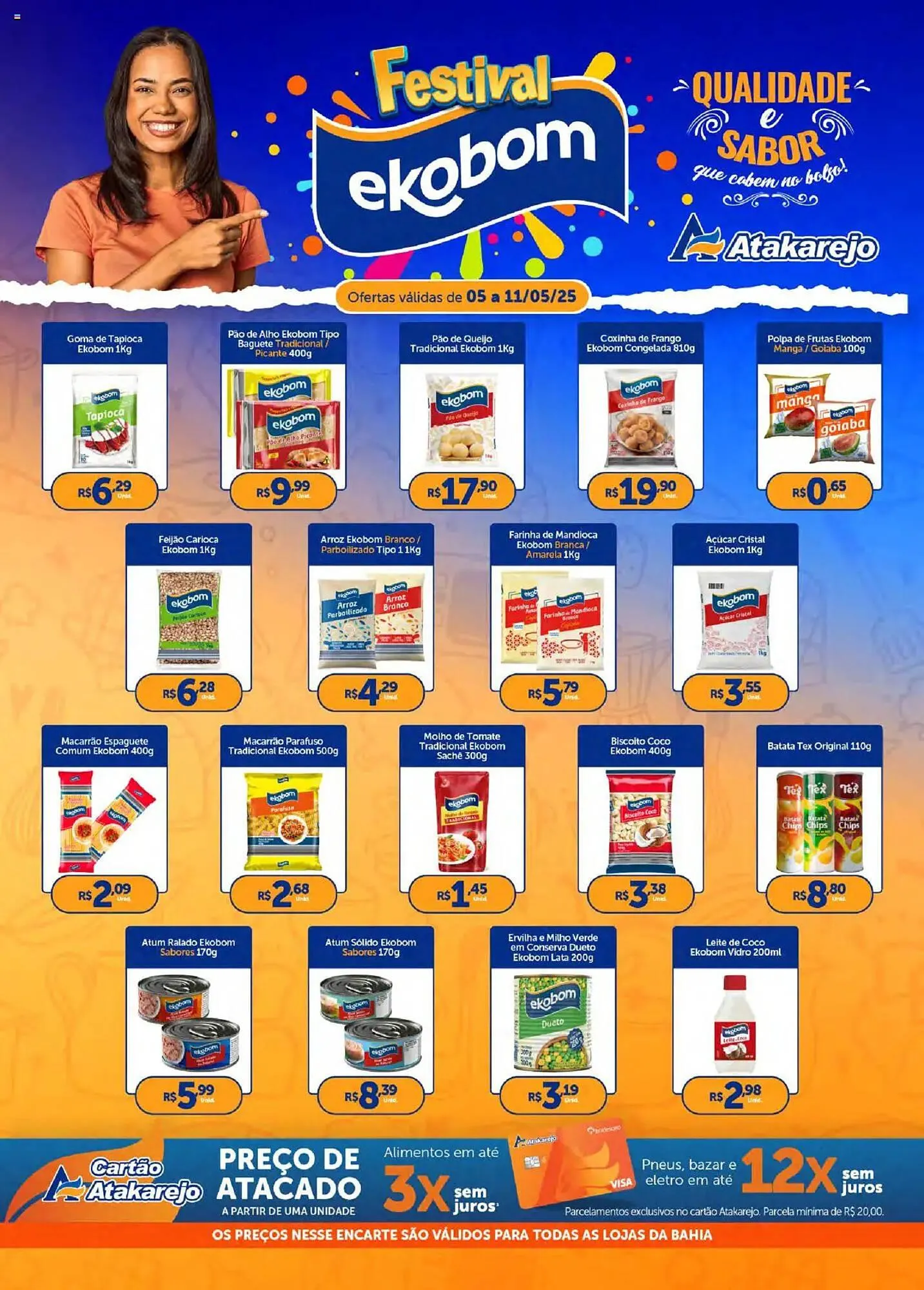 Encarte de Catálogo Atakarejo 7 de maio até 11 de maio 2025 - Pagina 1