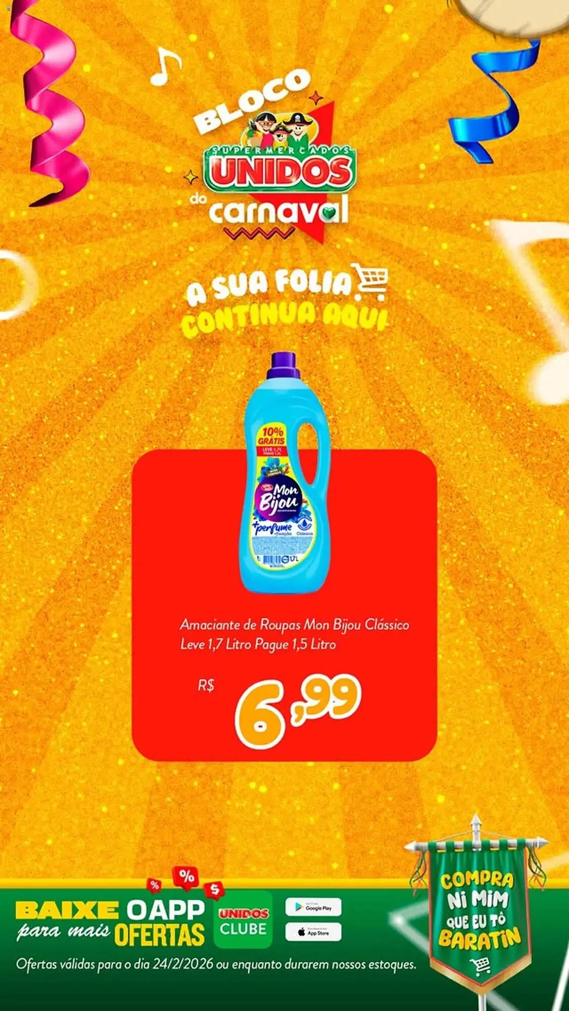 Encarte de Encarte Supermercados Unidos 24 de fevereiro até 24 de fevereiro 2026 - Pagina 5